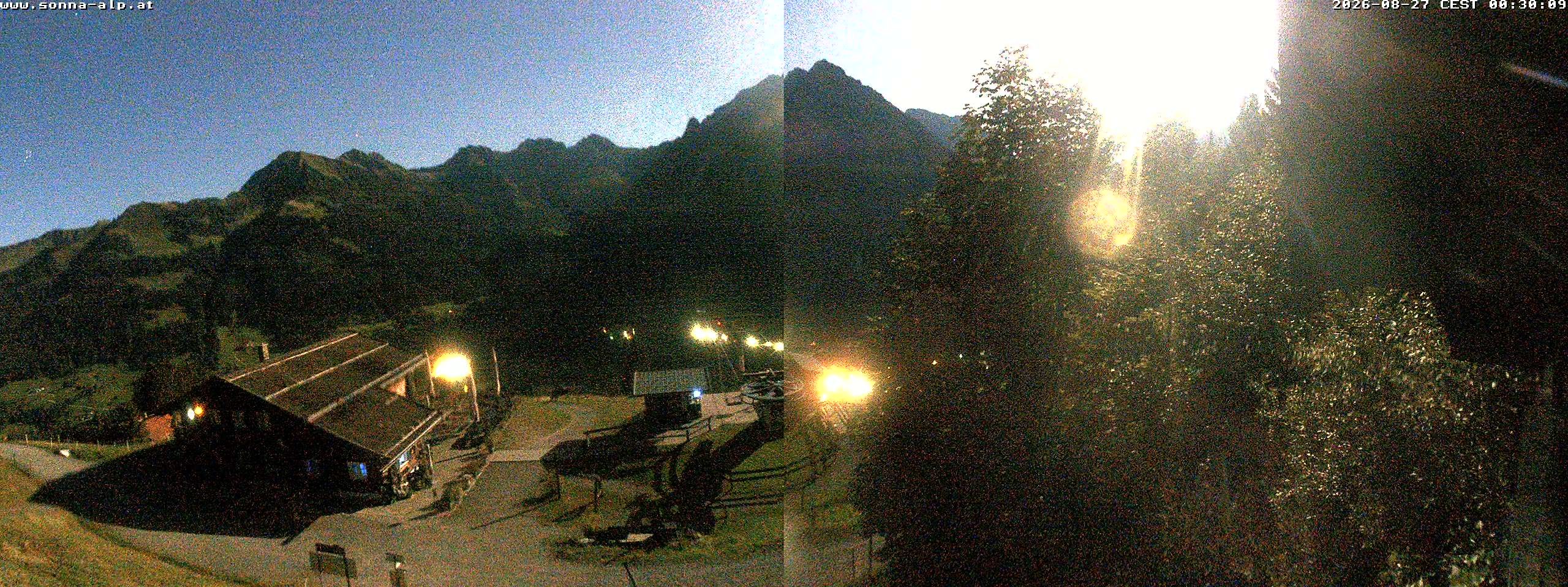 Archived image Webcam Sonna-Alp, Mittelberg