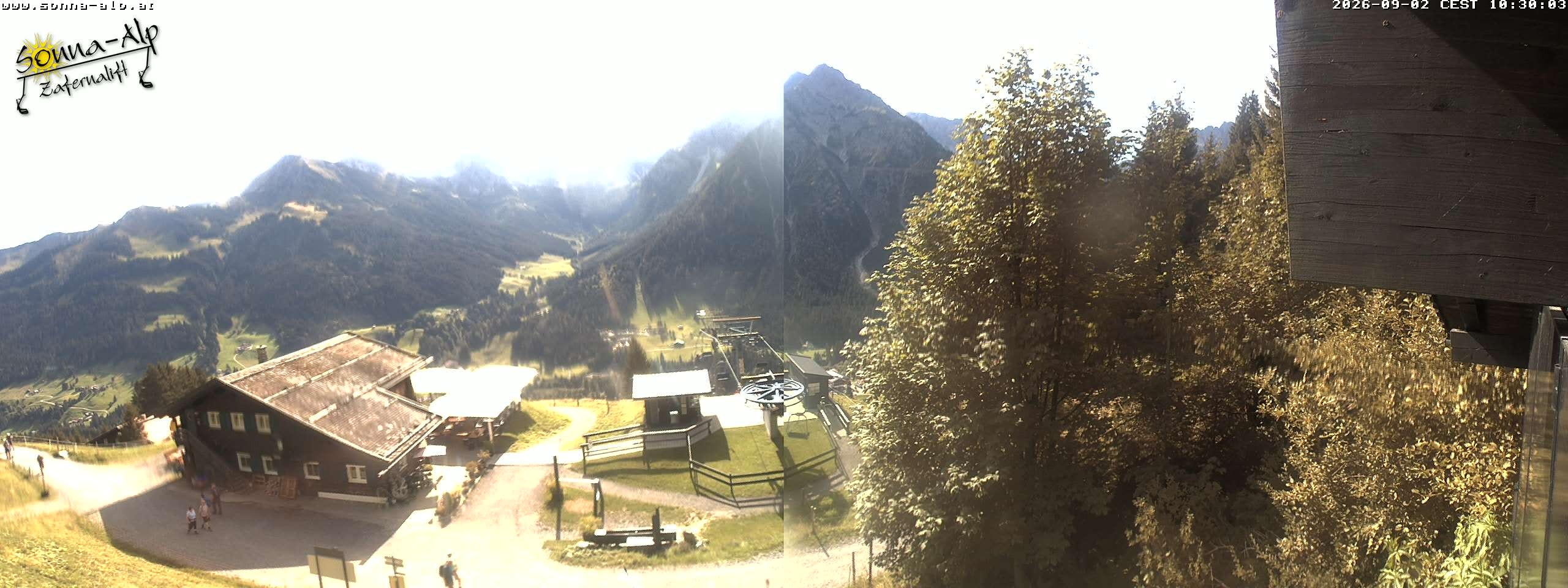 Archiv Foto Webcam Sonna Alp - Zafernalift