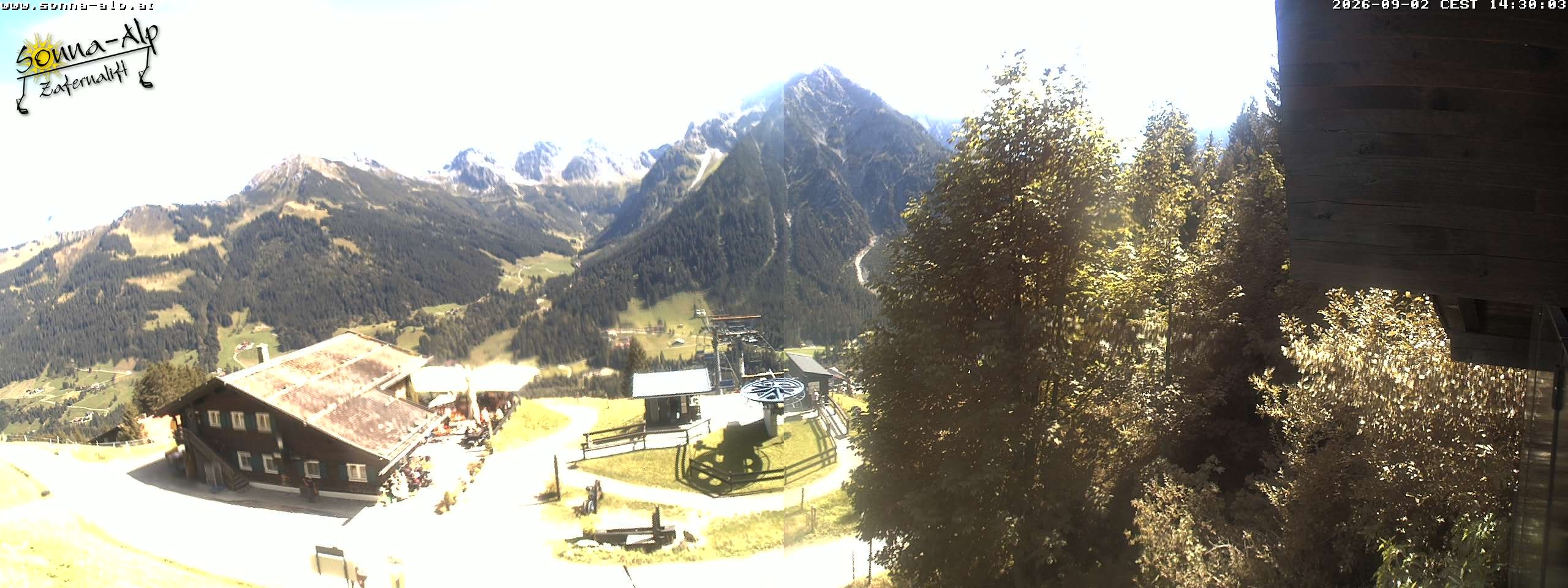 Archiv Foto Webcam Sonna Alp - Zafernalift