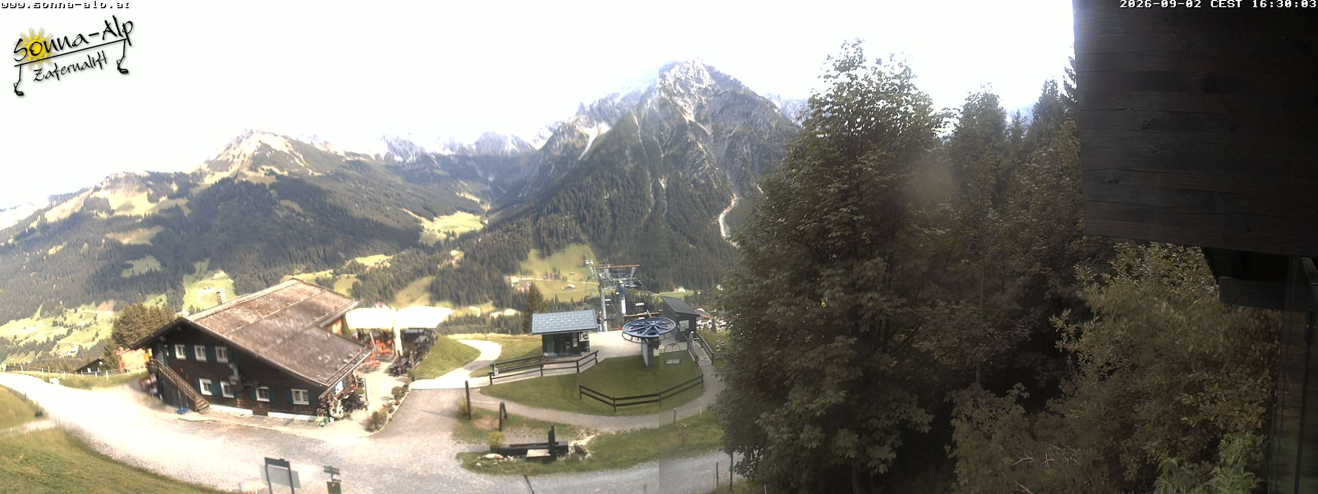 Archiv Foto Webcam Sonna Alp - Zafernalift