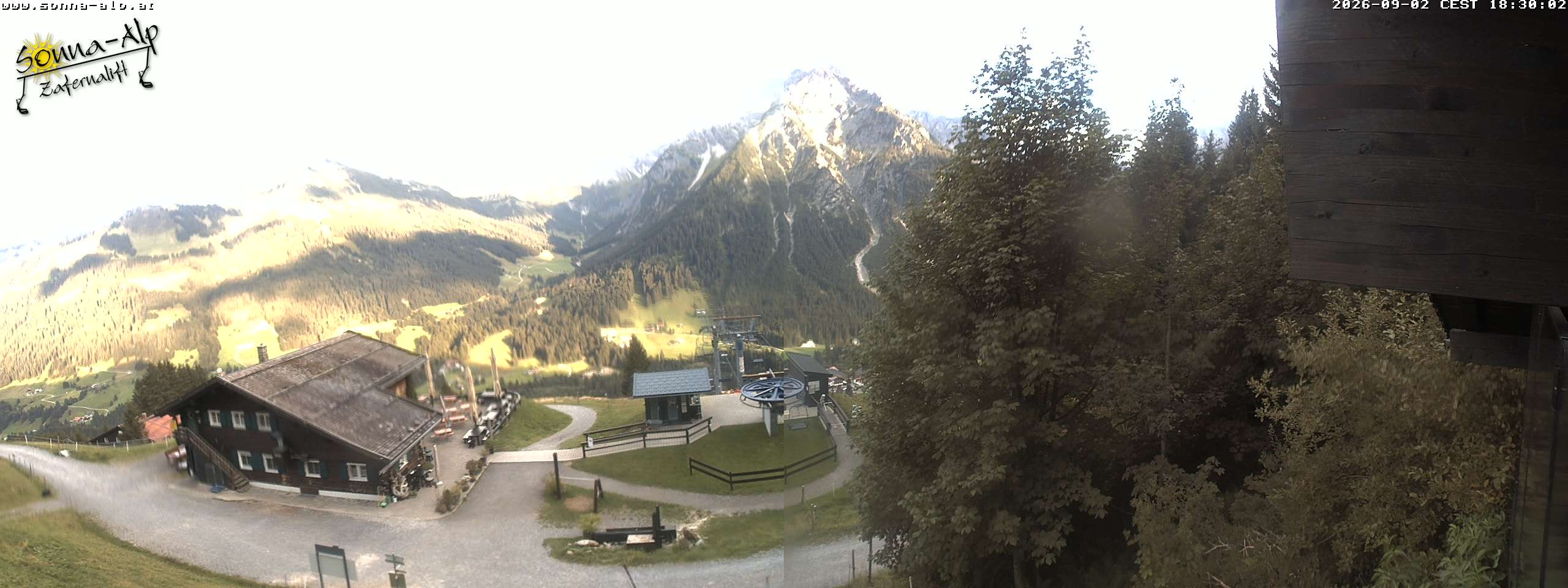 Archiv Foto Webcam Sonna Alp - Zafernalift