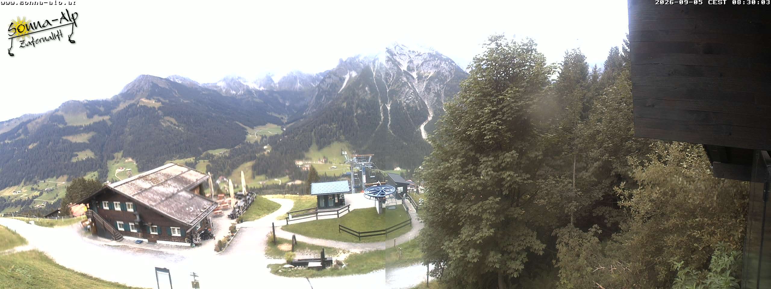 Archived image Webcam Sonna-Alp, Mittelberg