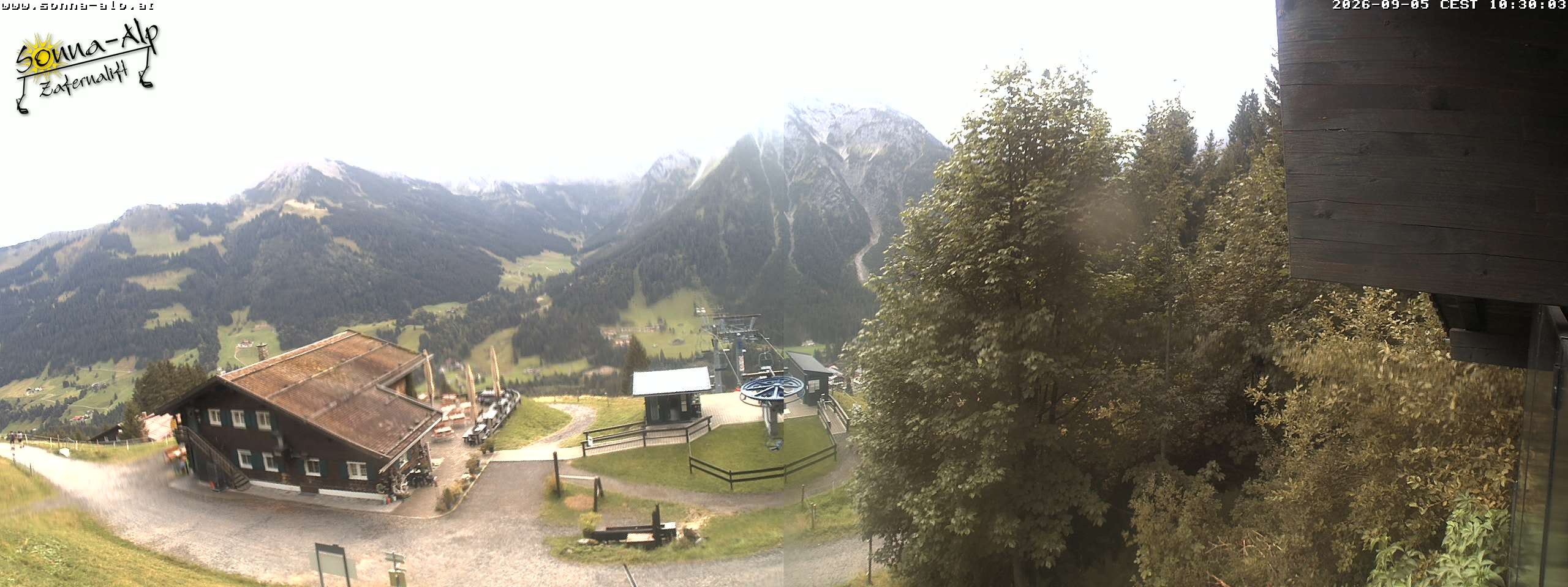 Archived image Webcam Sonna-Alp, Mittelberg
