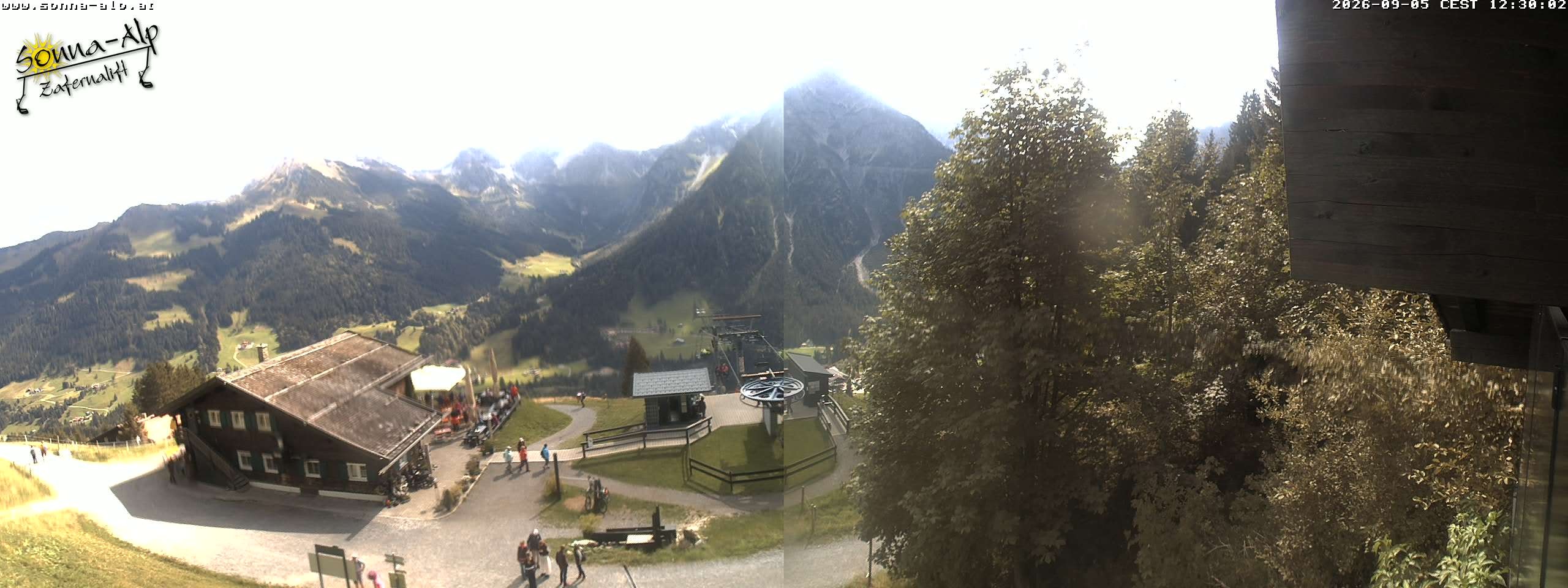 Archived image Webcam Sonna-Alp, Mittelberg