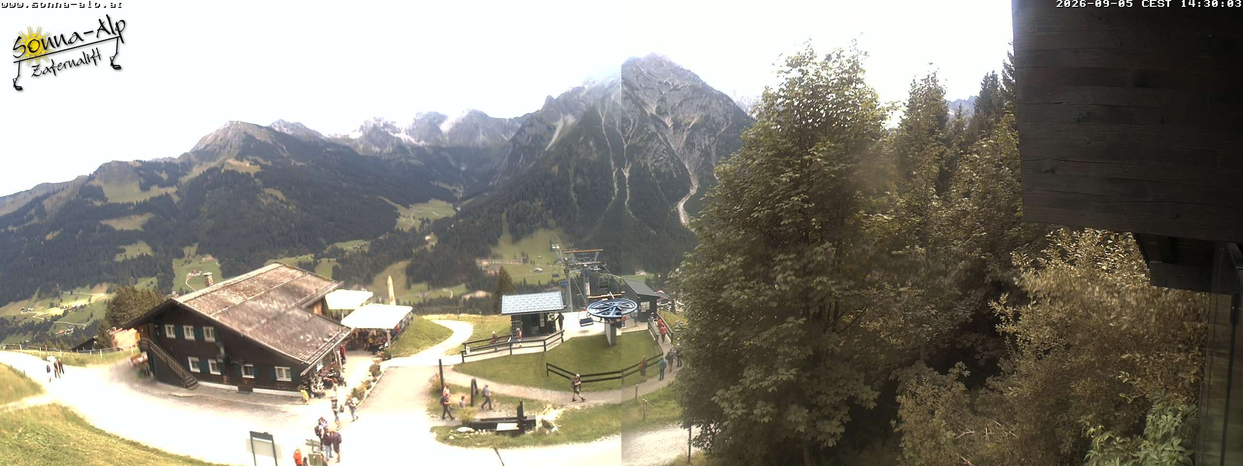 Archived image Webcam Sonna-Alp, Mittelberg