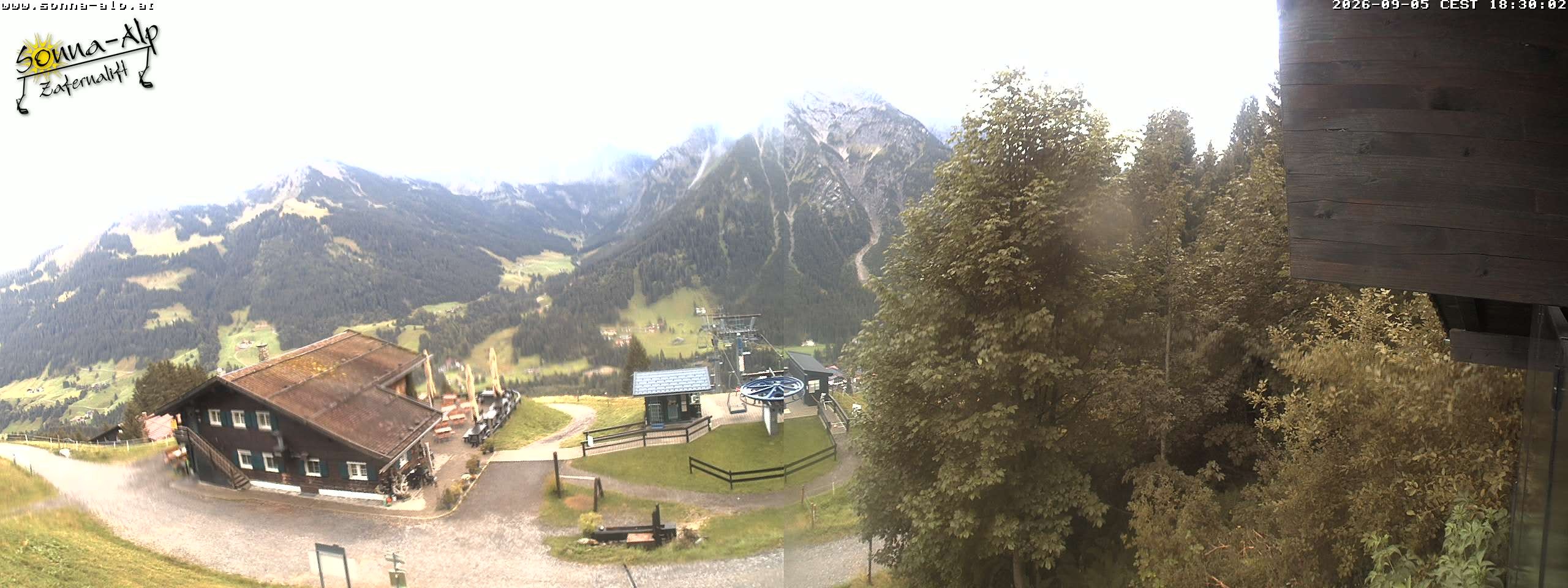 Archived image Webcam Sonna-Alp, Mittelberg