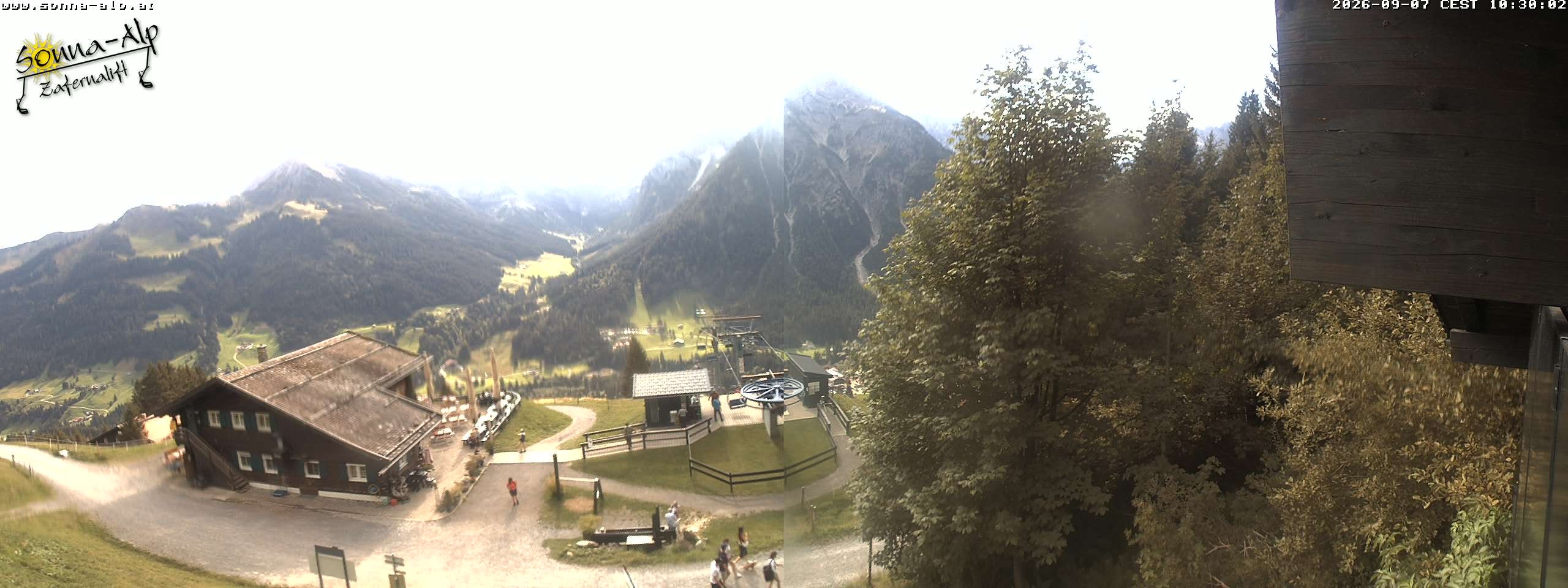 Archiv Foto Webcam Sonna Alp - Zafernalift