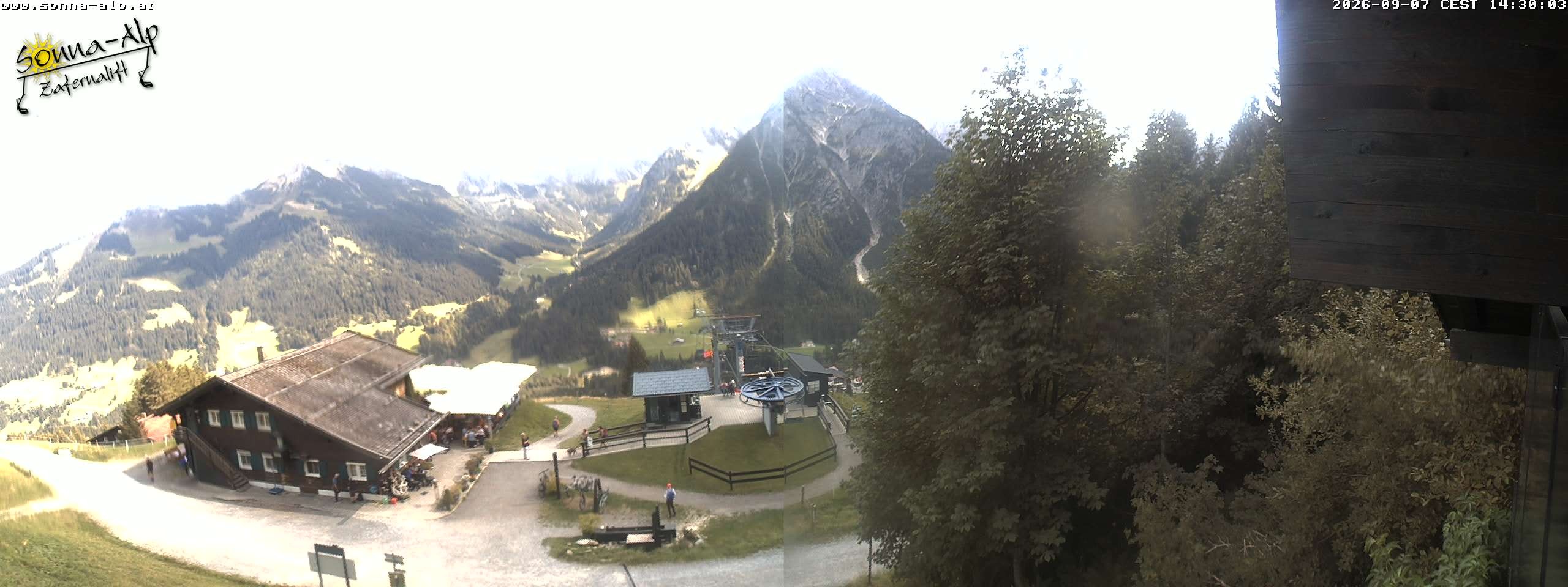 Archiv Foto Webcam Sonna Alp - Zafernalift