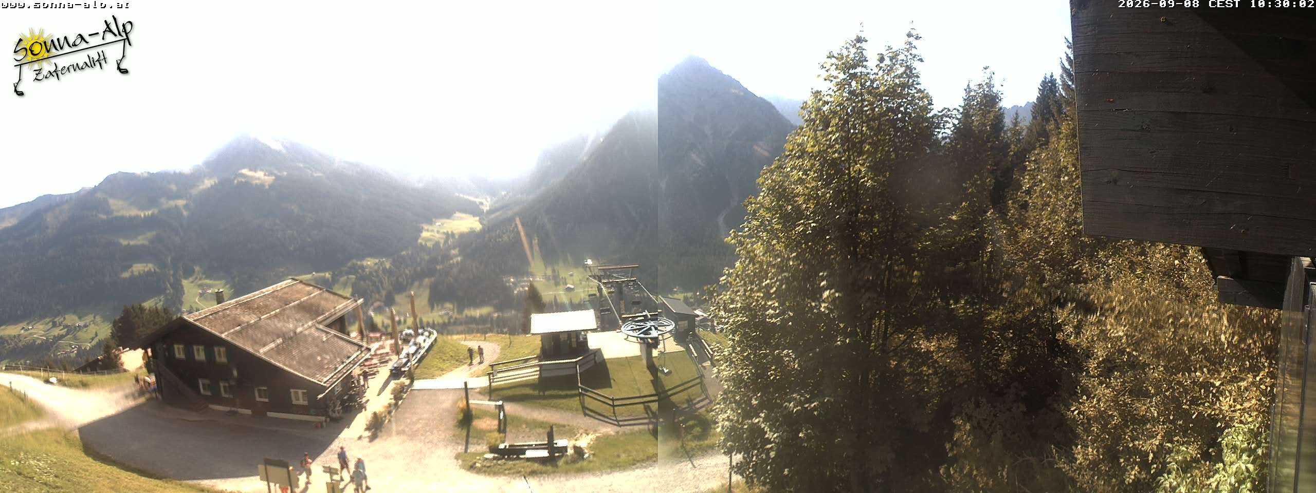 Archiv Foto Webcam Sonna Alp - Zafernalift