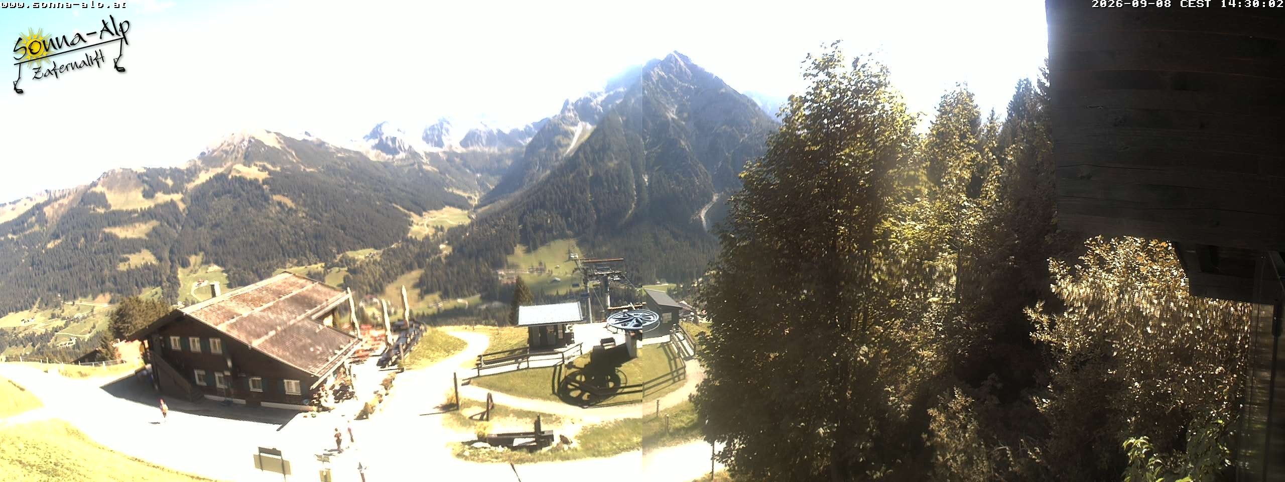 Archiv Foto Webcam Sonna Alp - Zafernalift