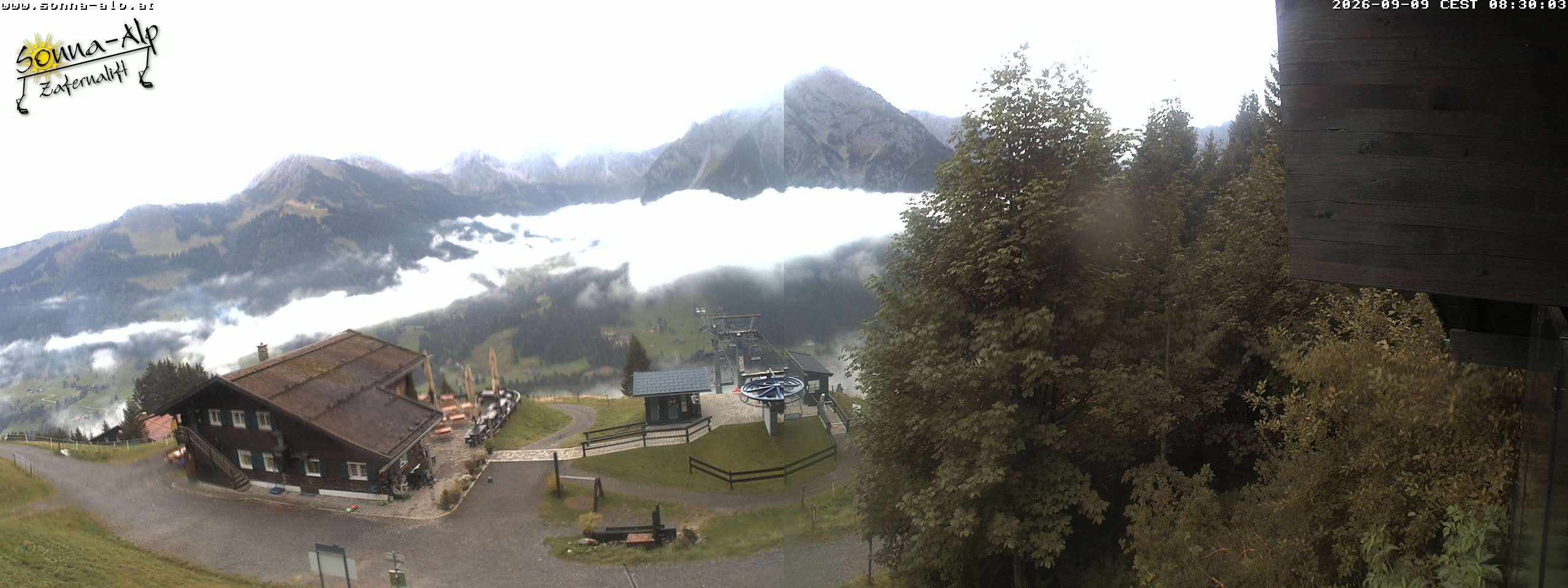 Archived image Webcam Sonna-Alp, Mittelberg