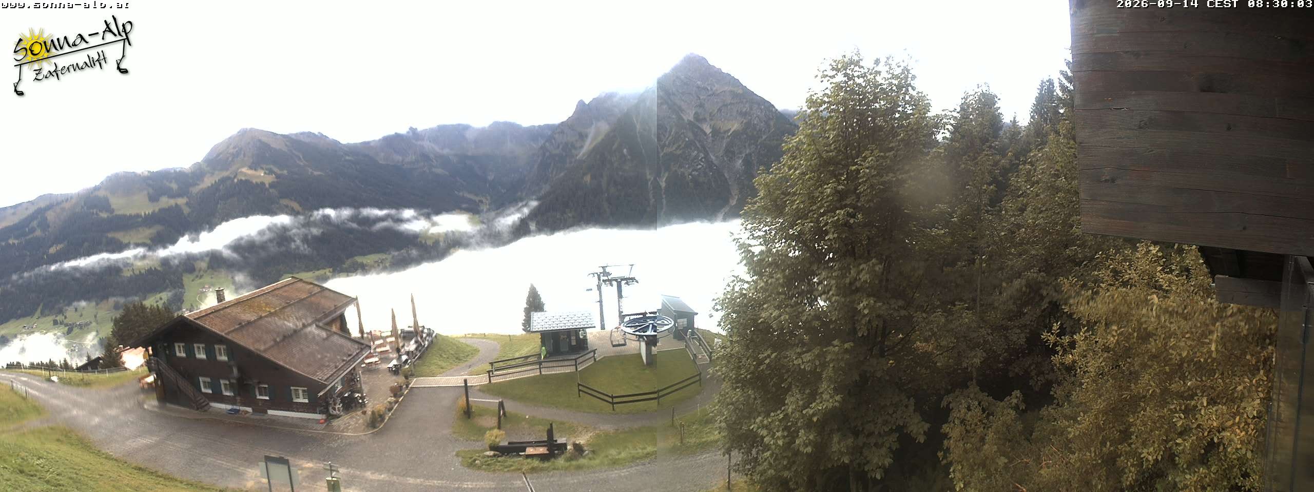 Archiv Foto Webcam Sonna Alp - Zafernalift