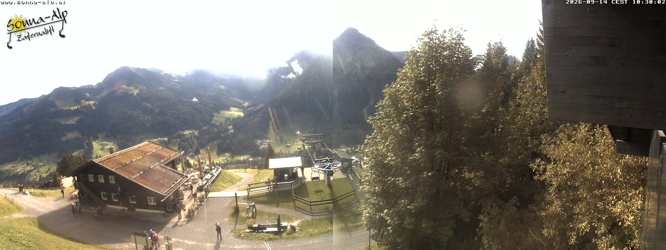 Archiv Foto Webcam Sonna Alp - Zafernalift