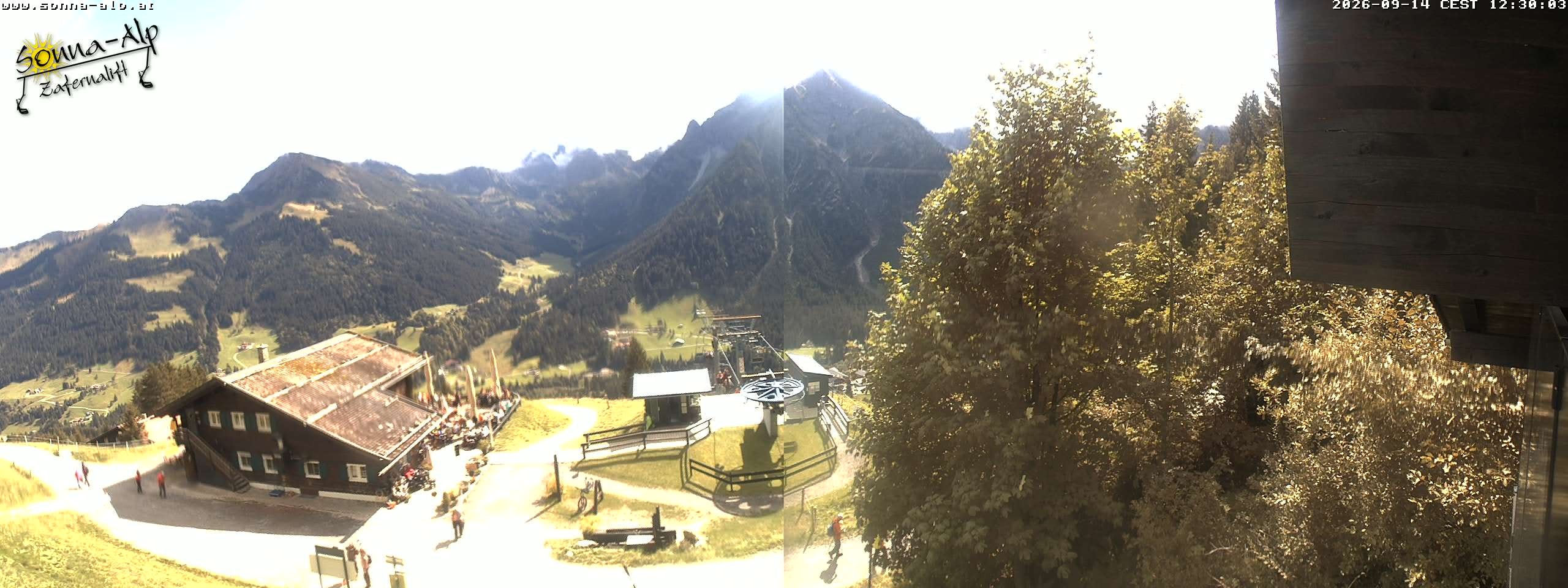 Archiv Foto Webcam Sonna Alp - Zafernalift