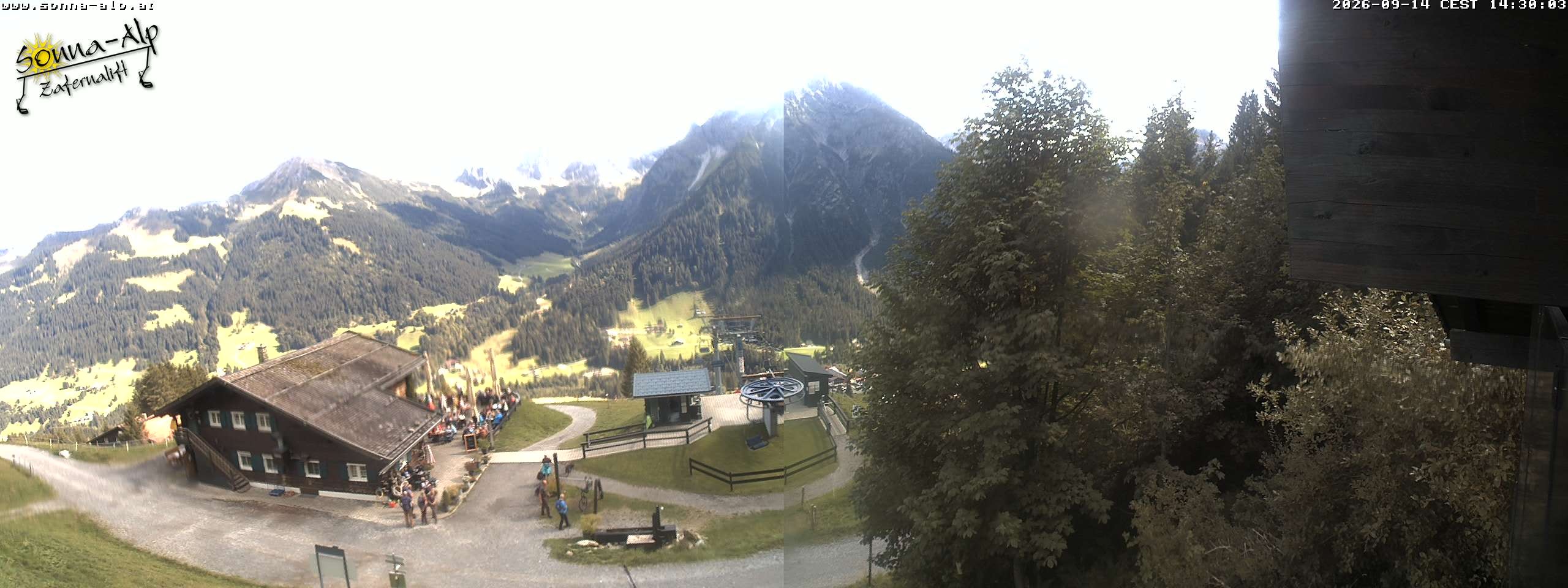 Archiv Foto Webcam Sonna Alp - Zafernalift