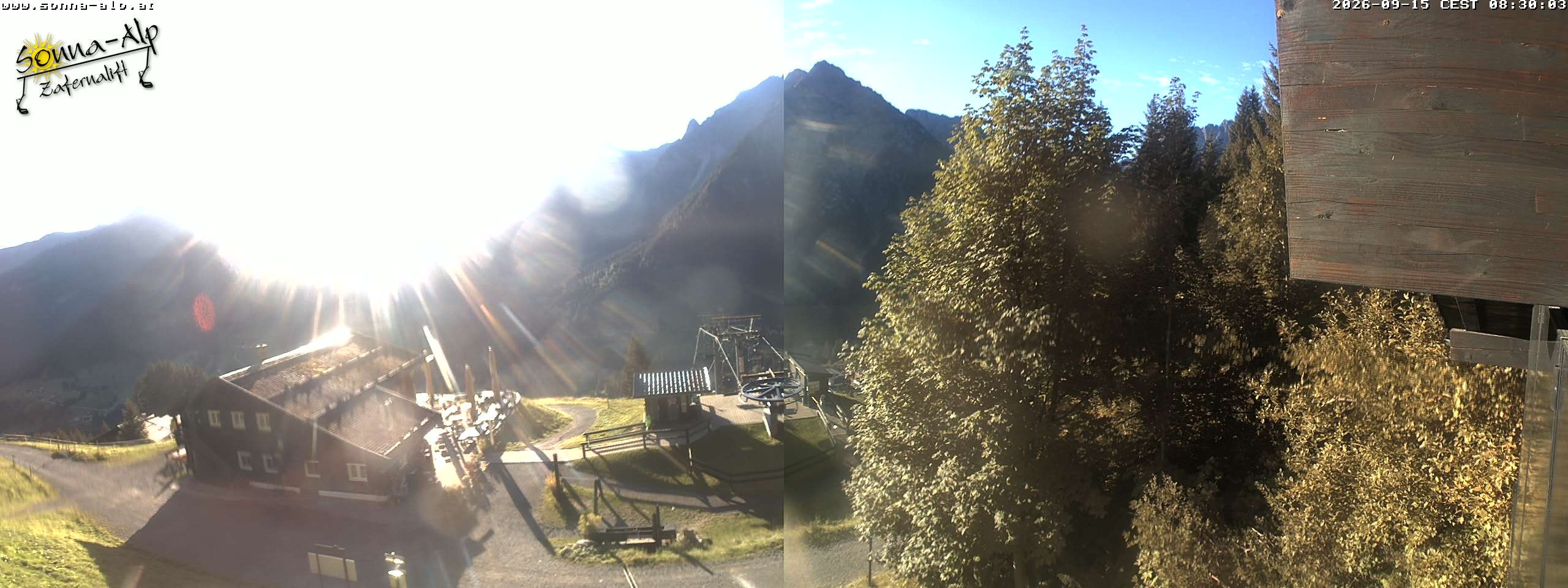 Archived image Webcam Sonna-Alp, Mittelberg