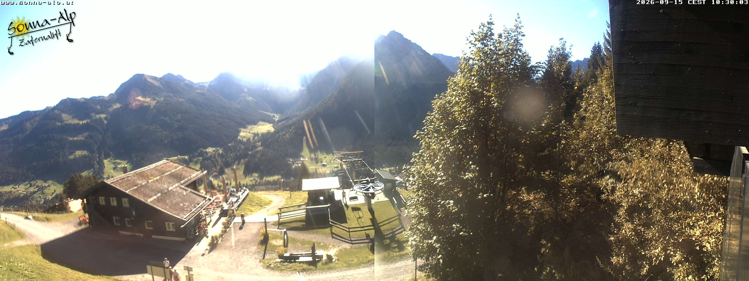 Archived image Webcam Sonna-Alp, Mittelberg