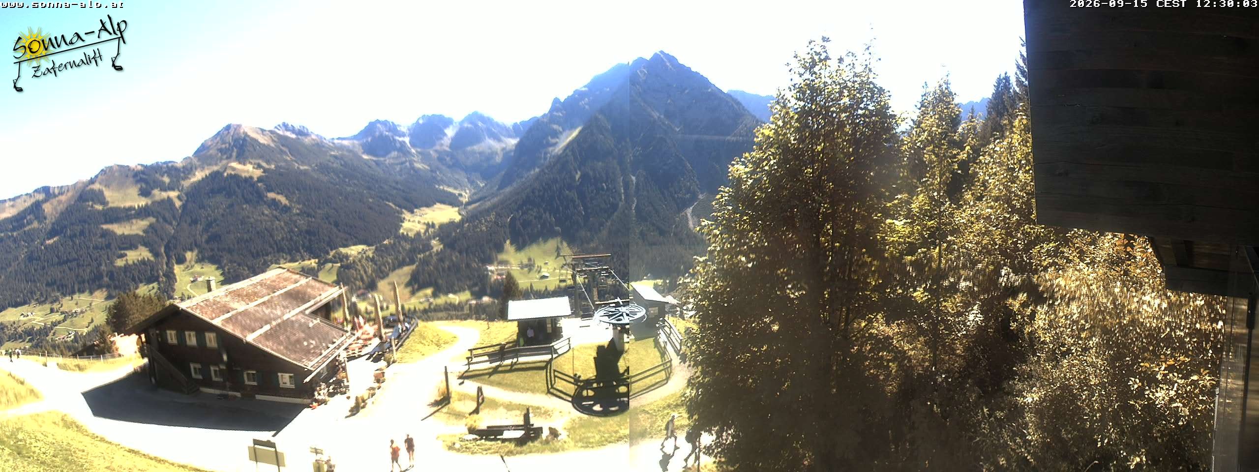 Archived image Webcam Sonna-Alp, Mittelberg