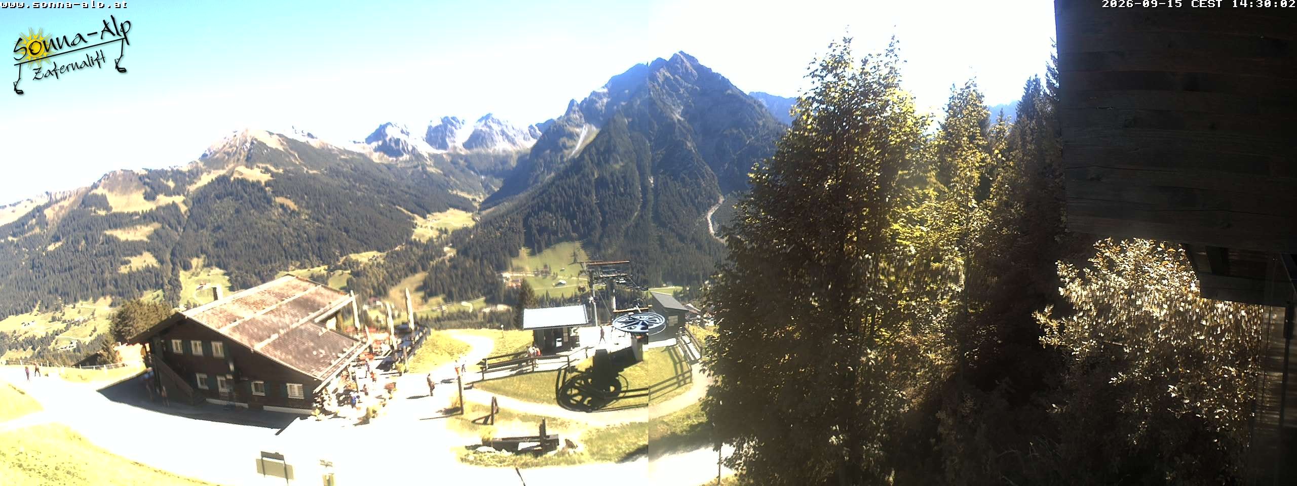 Archived image Webcam Sonna-Alp, Mittelberg