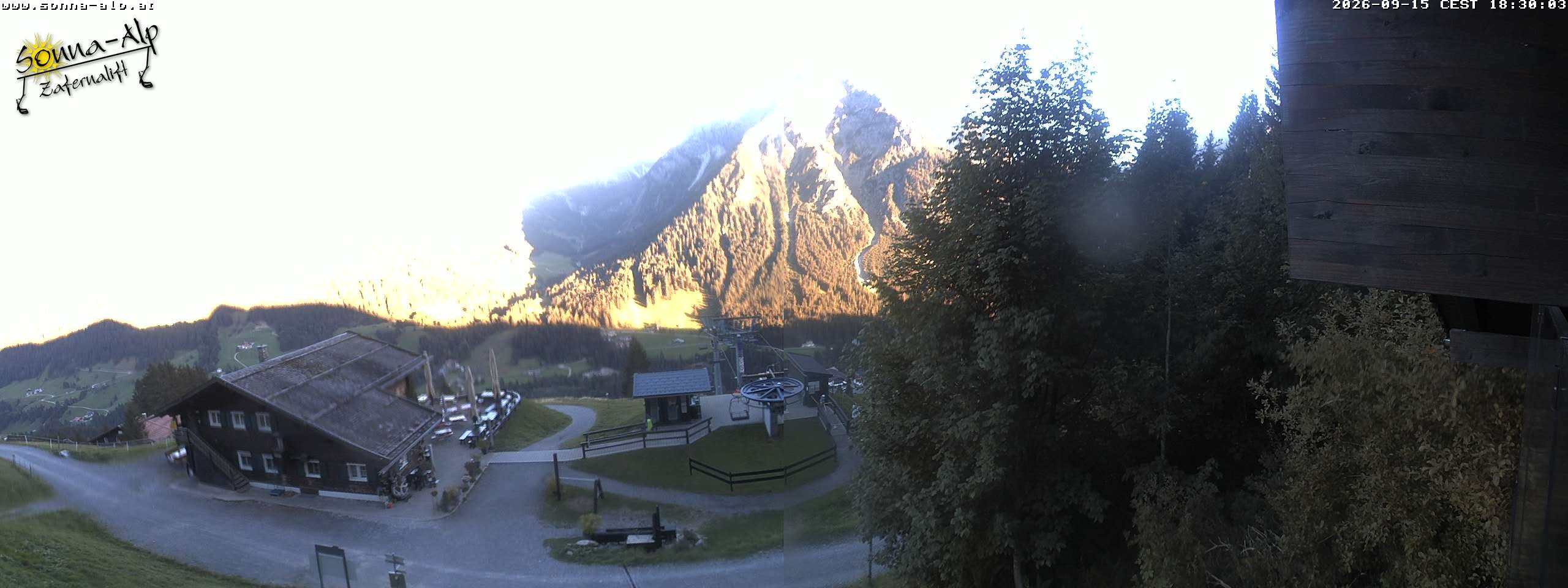 Archived image Webcam Sonna-Alp, Mittelberg