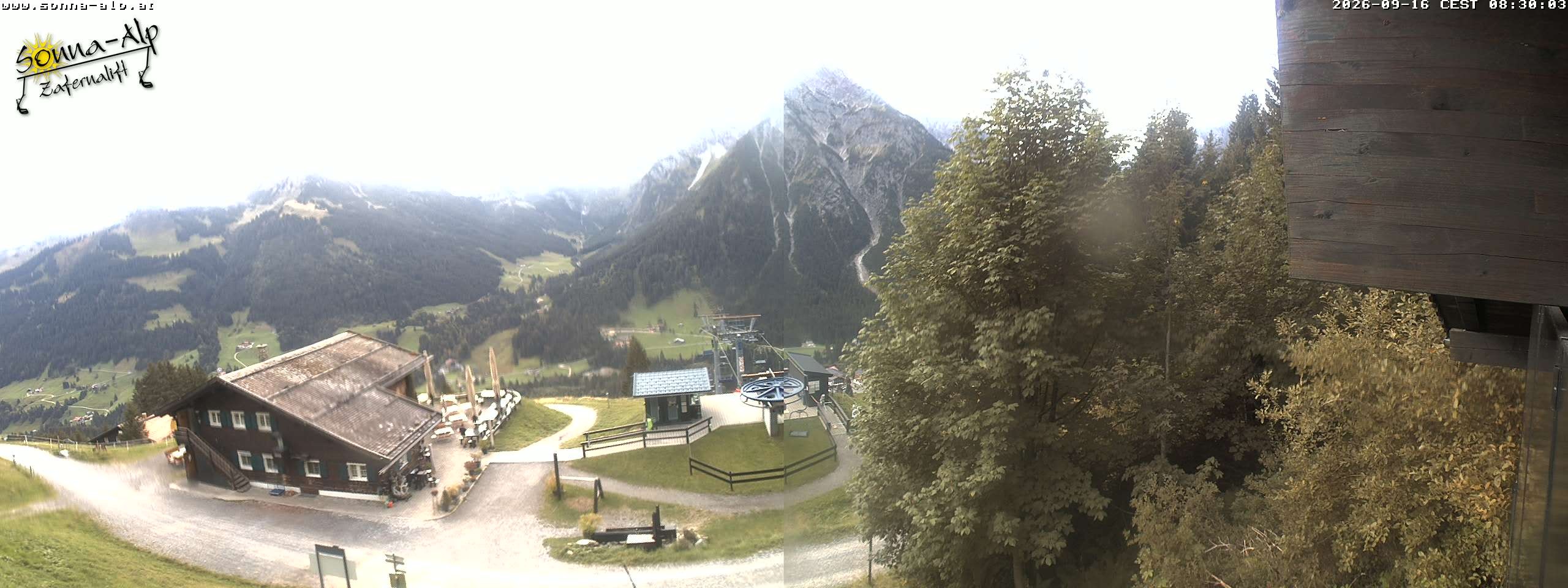 Archiv Foto Webcam Sonna Alp - Zafernalift
