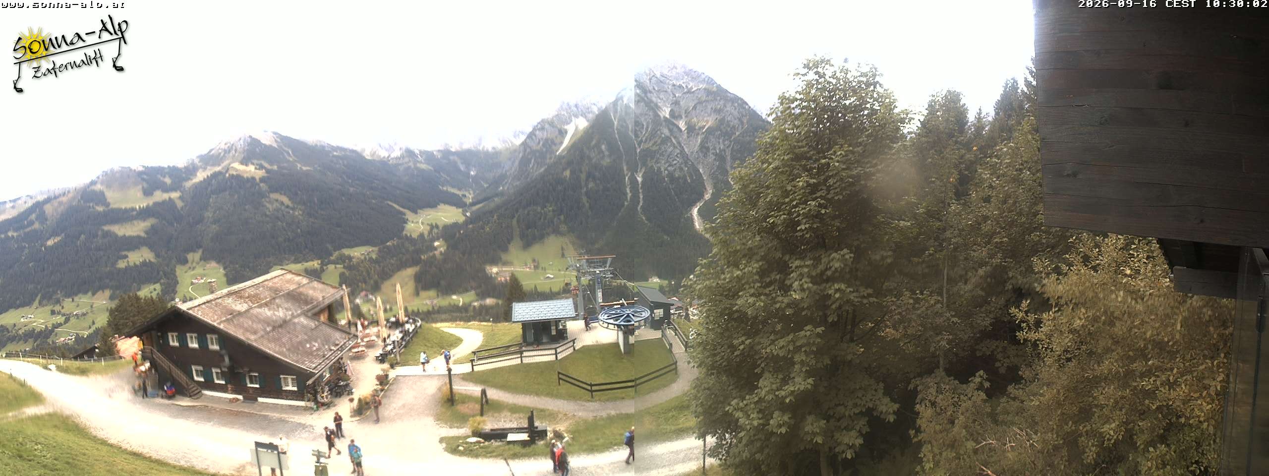 Archiv Foto Webcam Sonna Alp - Zafernalift