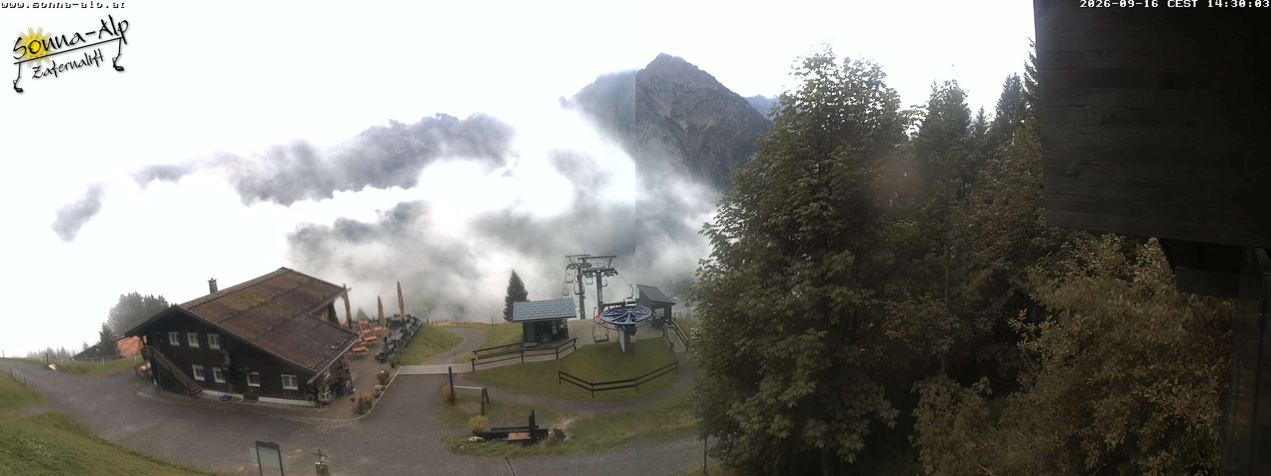 Archiv Foto Webcam Sonna Alp - Zafernalift