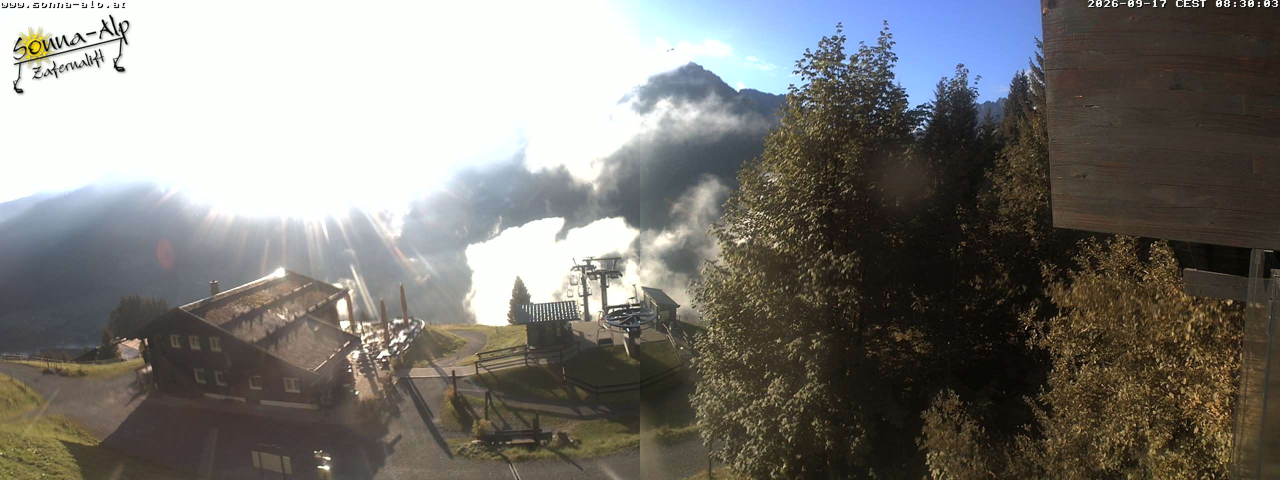 Archived image Webcam Sonna-Alp, Mittelberg