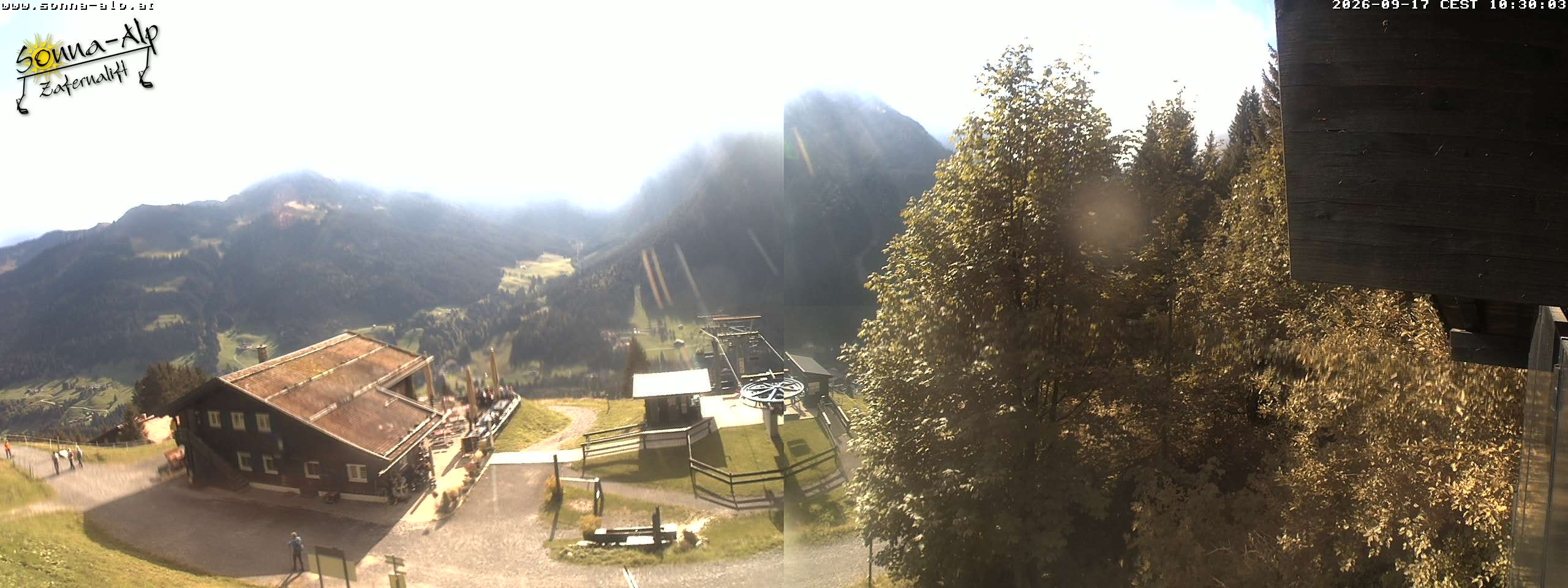 Archived image Webcam Sonna-Alp, Mittelberg