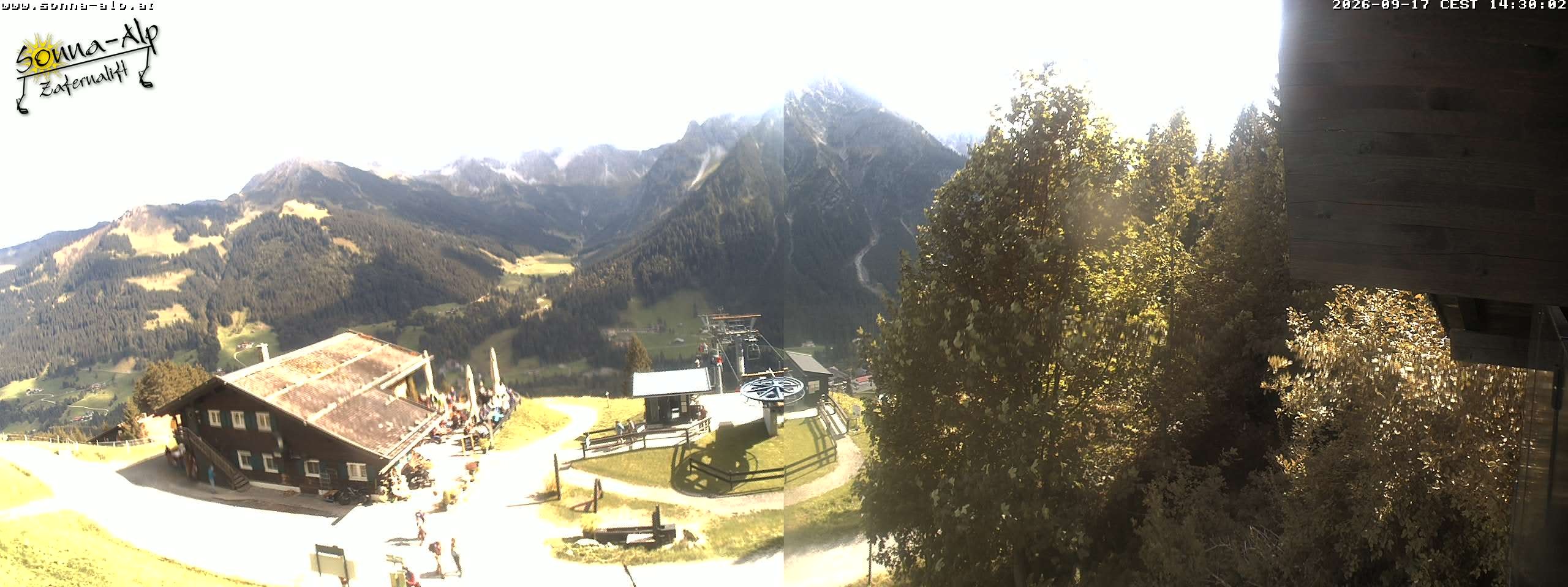 Archived image Webcam Sonna-Alp, Mittelberg