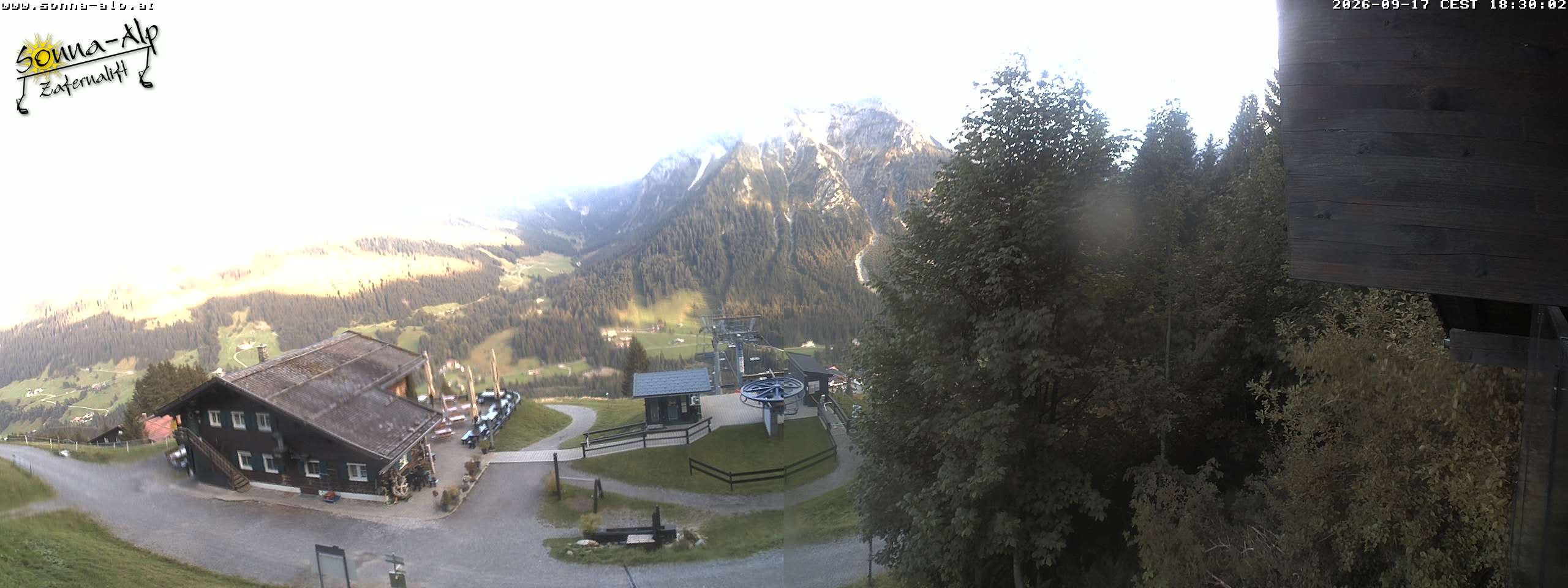 Archived image Webcam Sonna-Alp, Mittelberg