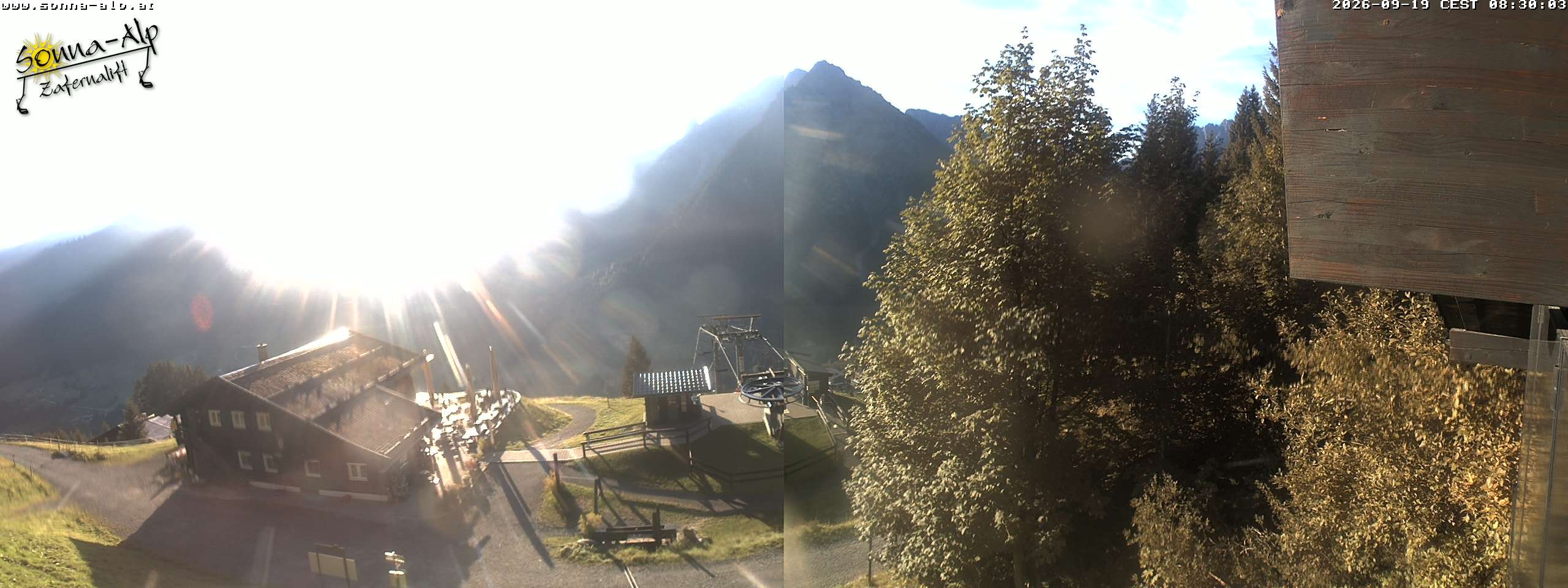 Archiv Foto Webcam Sonna Alp - Zafernalift