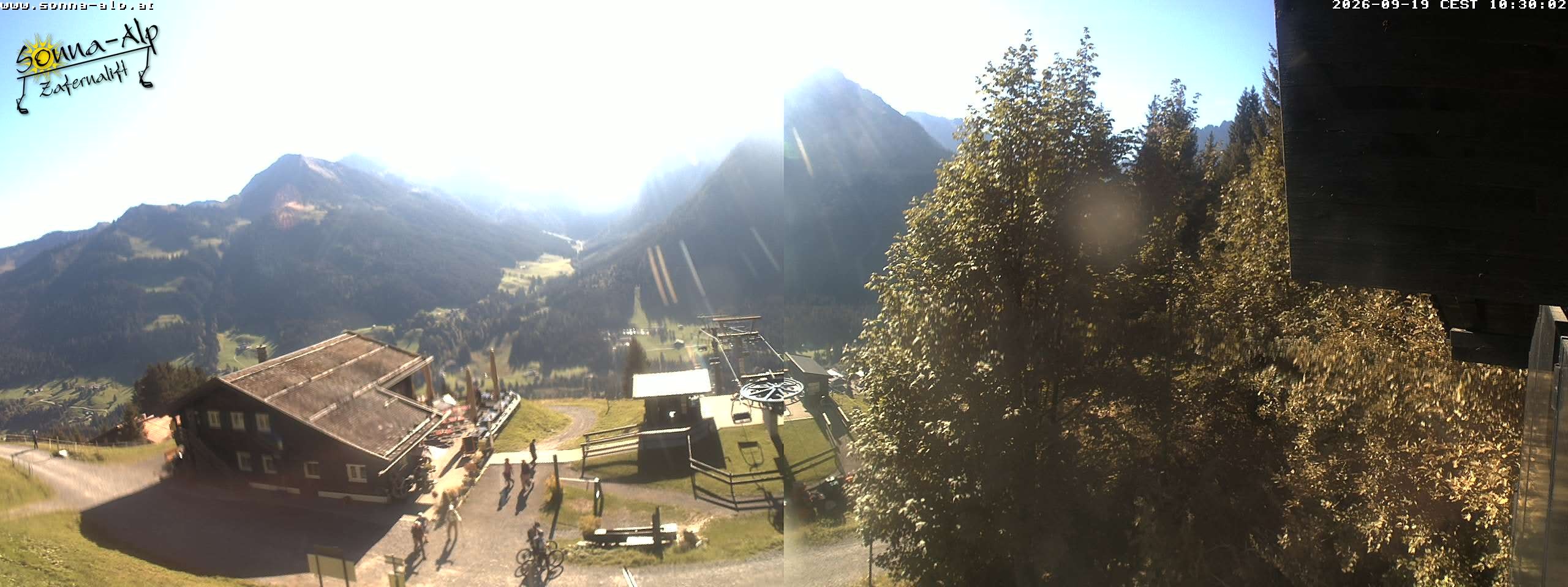 Archiv Foto Webcam Sonna Alp - Zafernalift