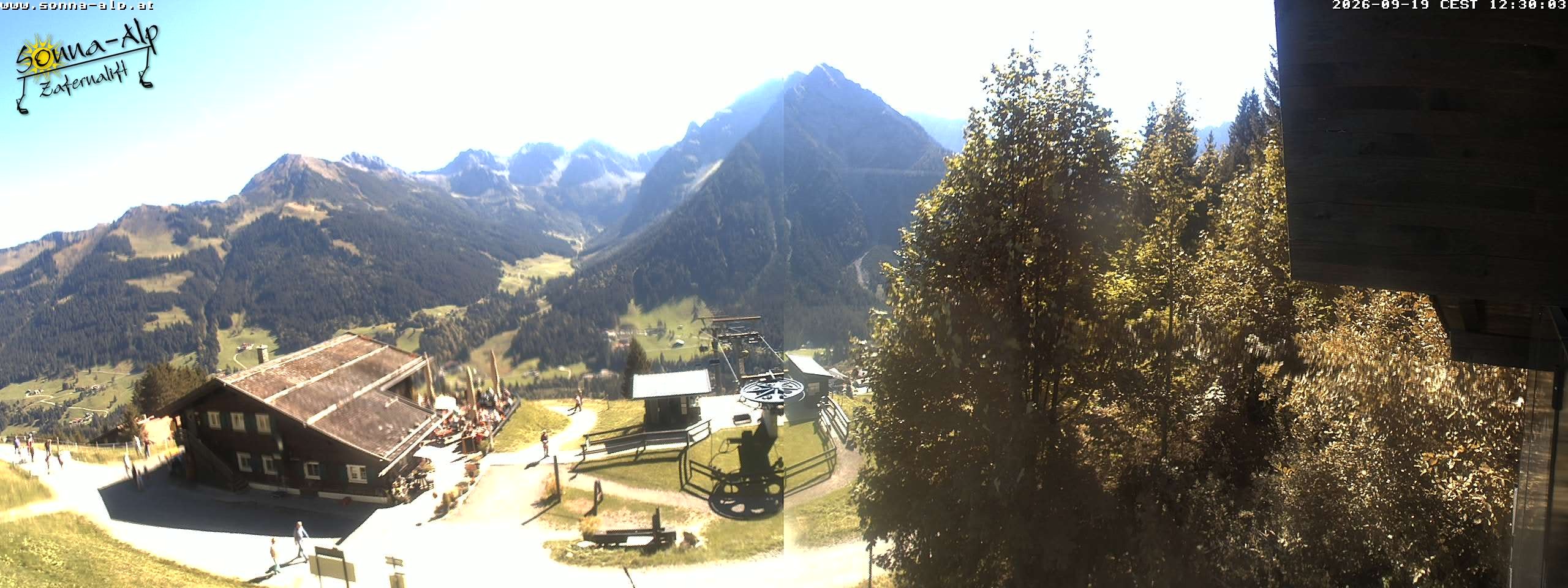 Archiv Foto Webcam Sonna Alp - Zafernalift