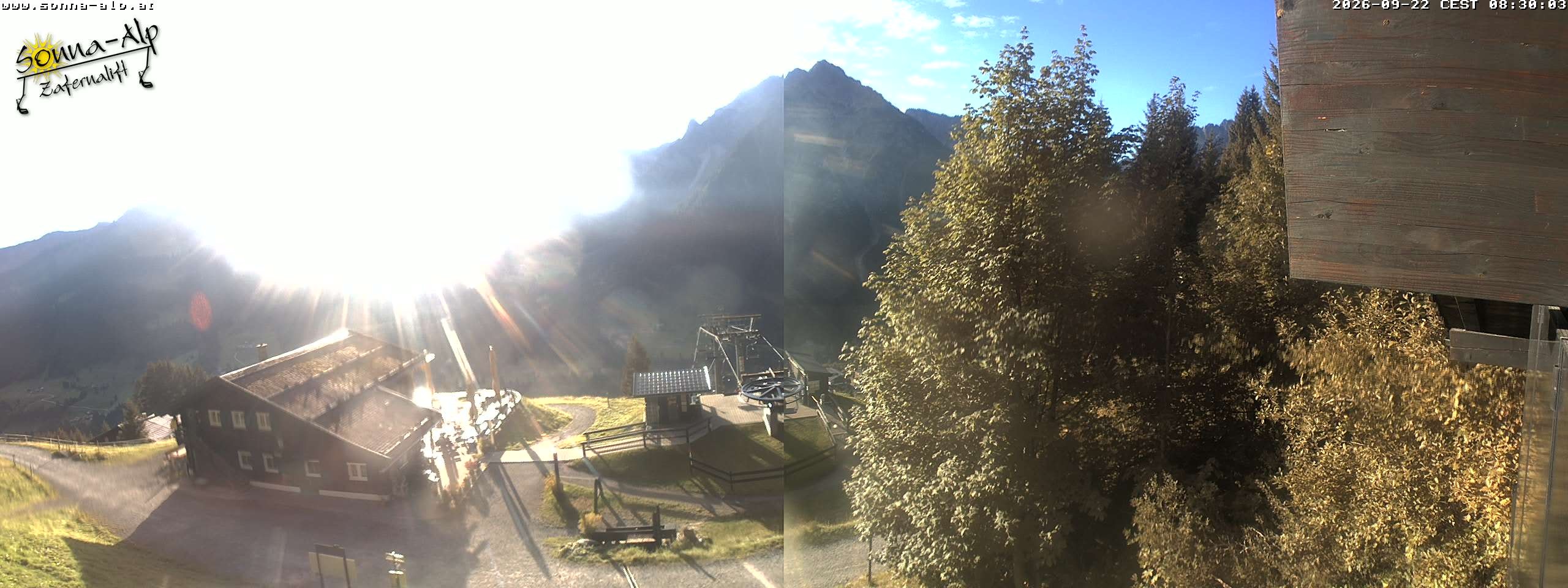 Archiv Foto Webcam Sonna Alp - Zafernalift