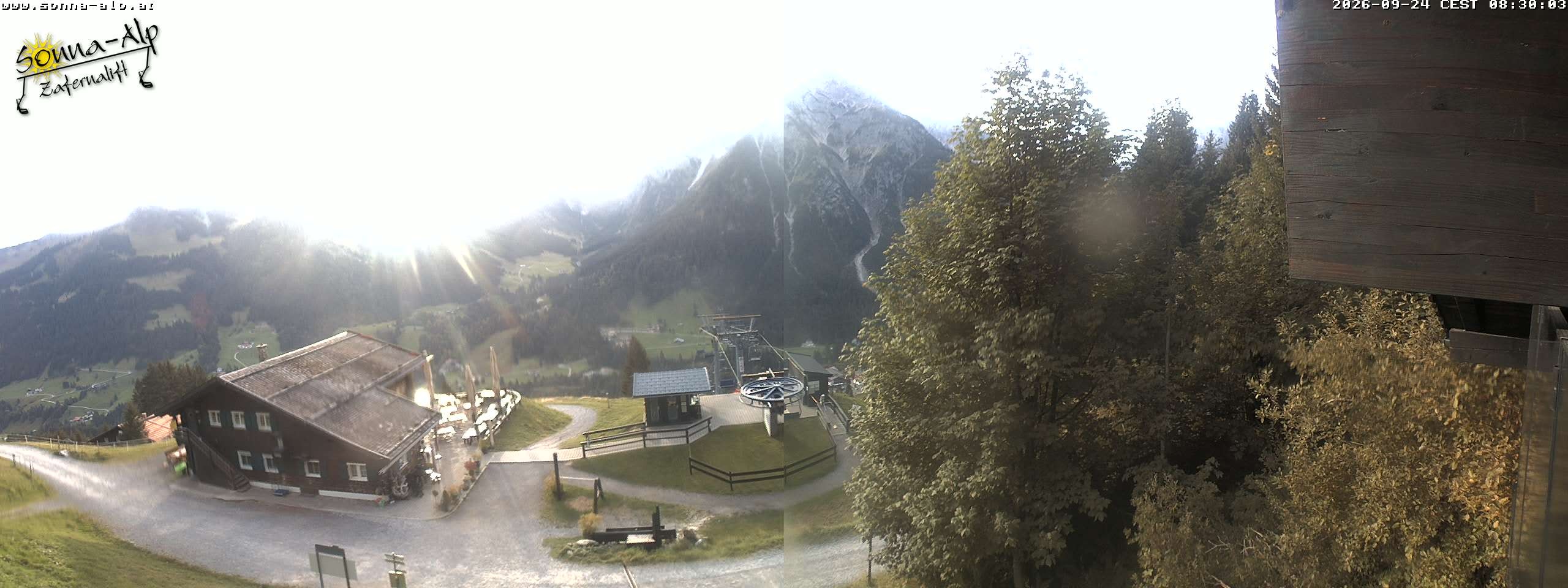 Archiv Foto Webcam Sonna Alp - Zafernalift