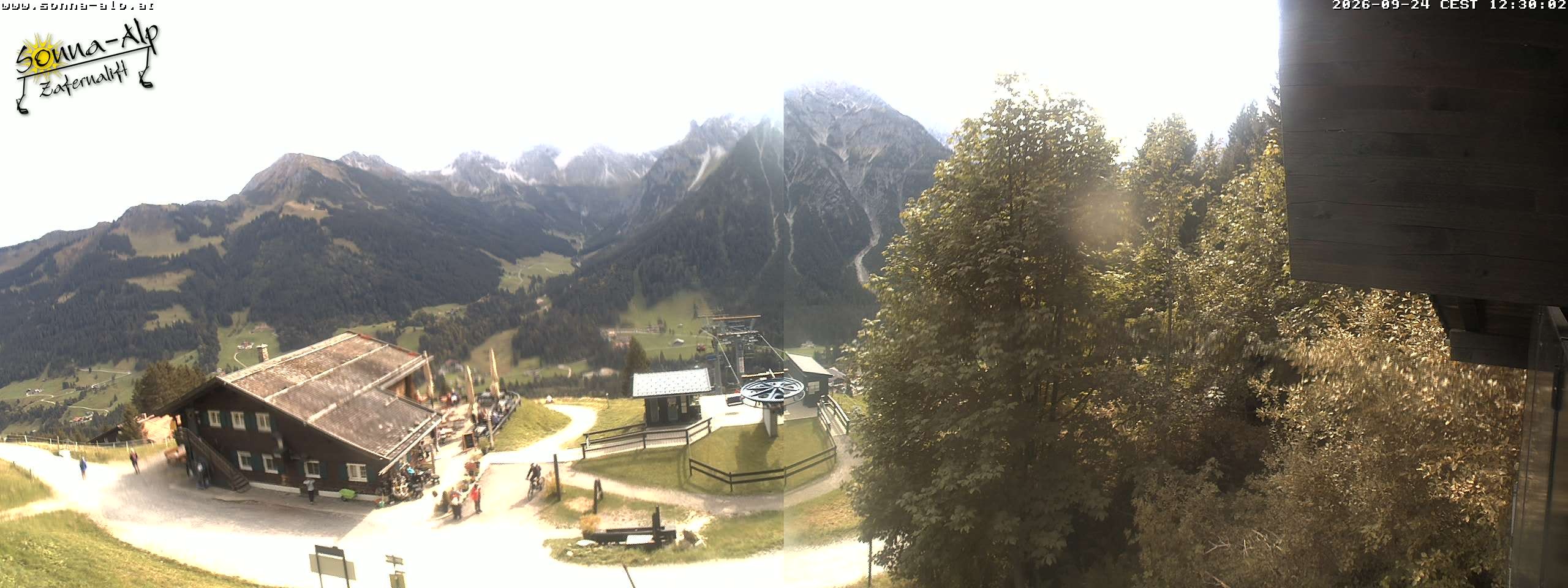 Archiv Foto Webcam Sonna Alp - Zafernalift