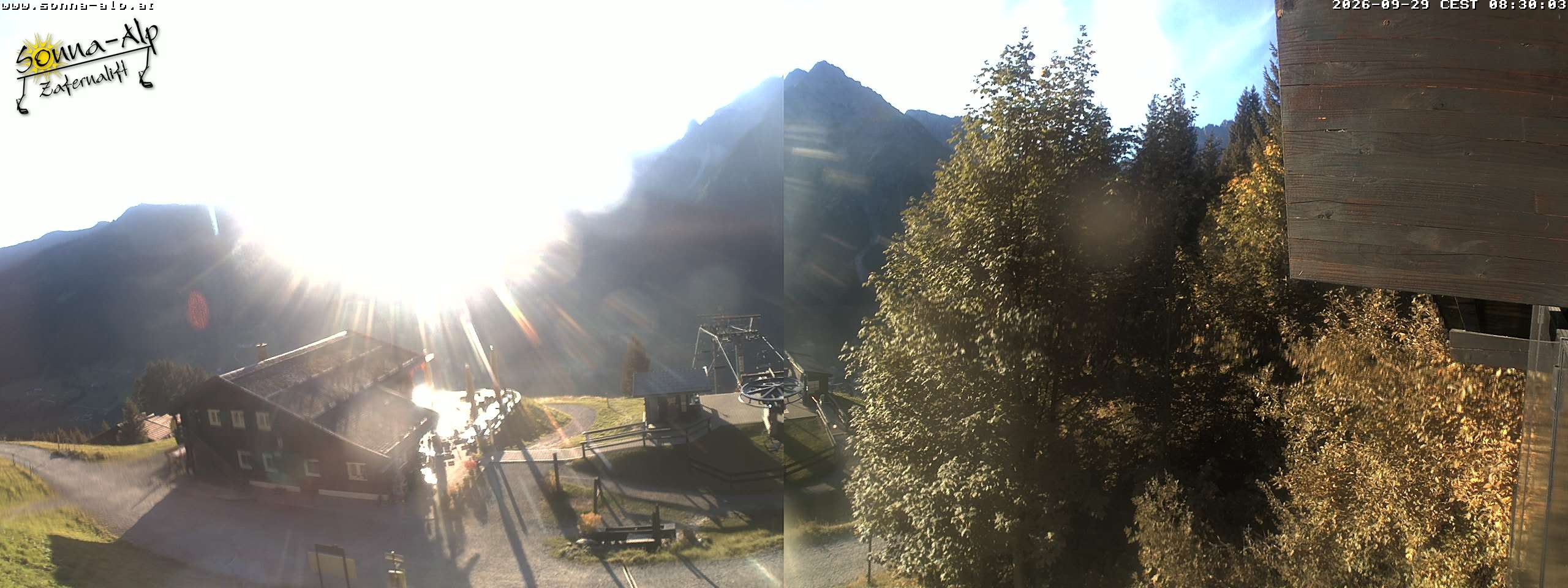 Archiv Foto Webcam Sonna Alp - Zafernalift