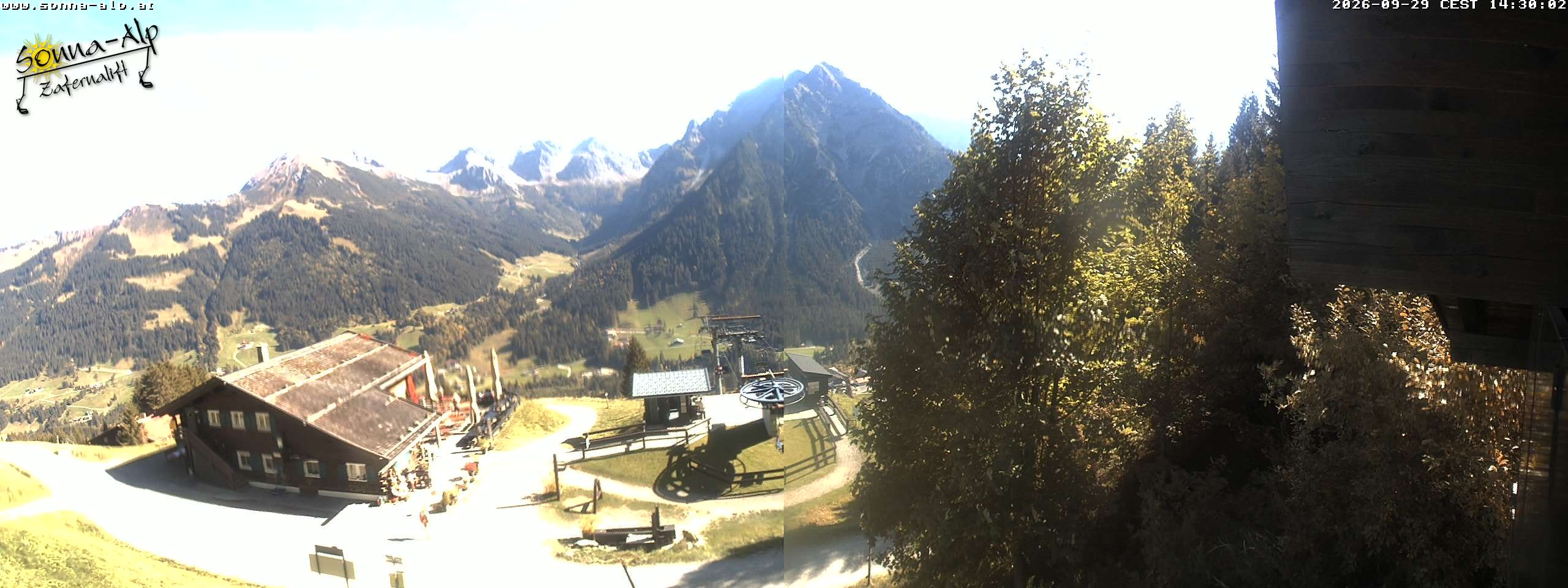 Archiv Foto Webcam Sonna Alp - Zafernalift