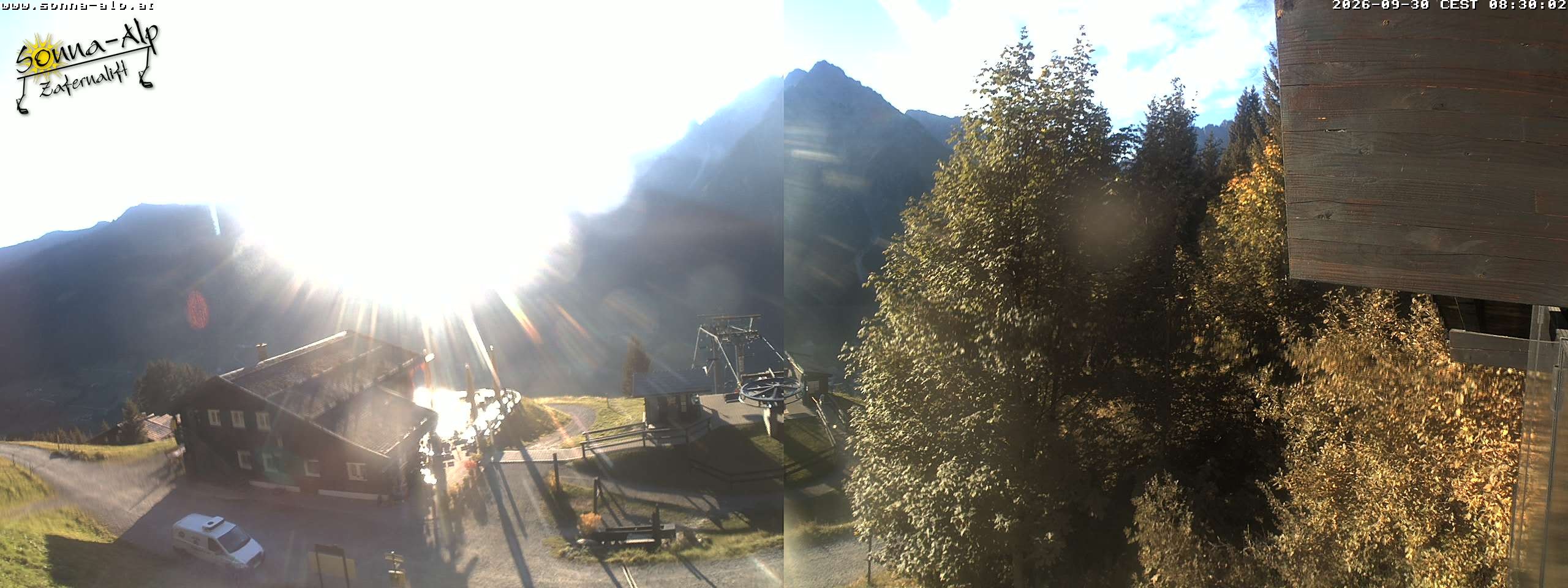 Archiv Foto Webcam Sonna Alp - Zafernalift