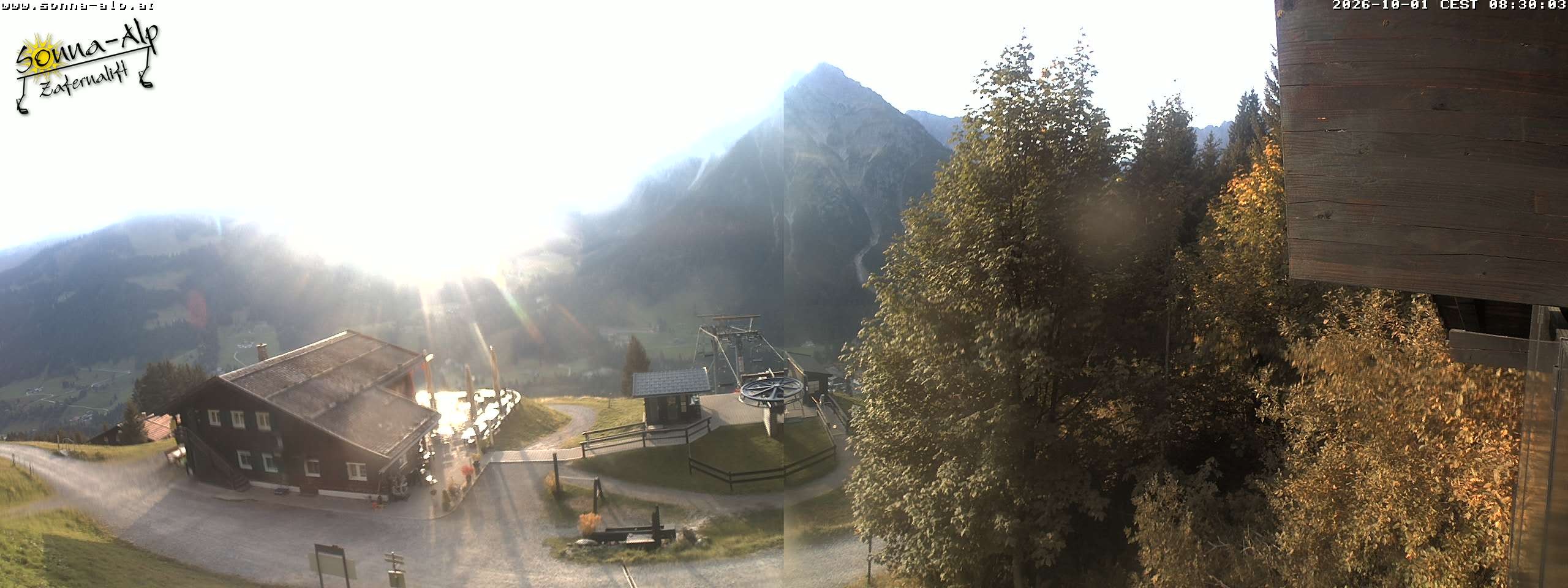 Archived image Webcam Sonna-Alp, Mittelberg