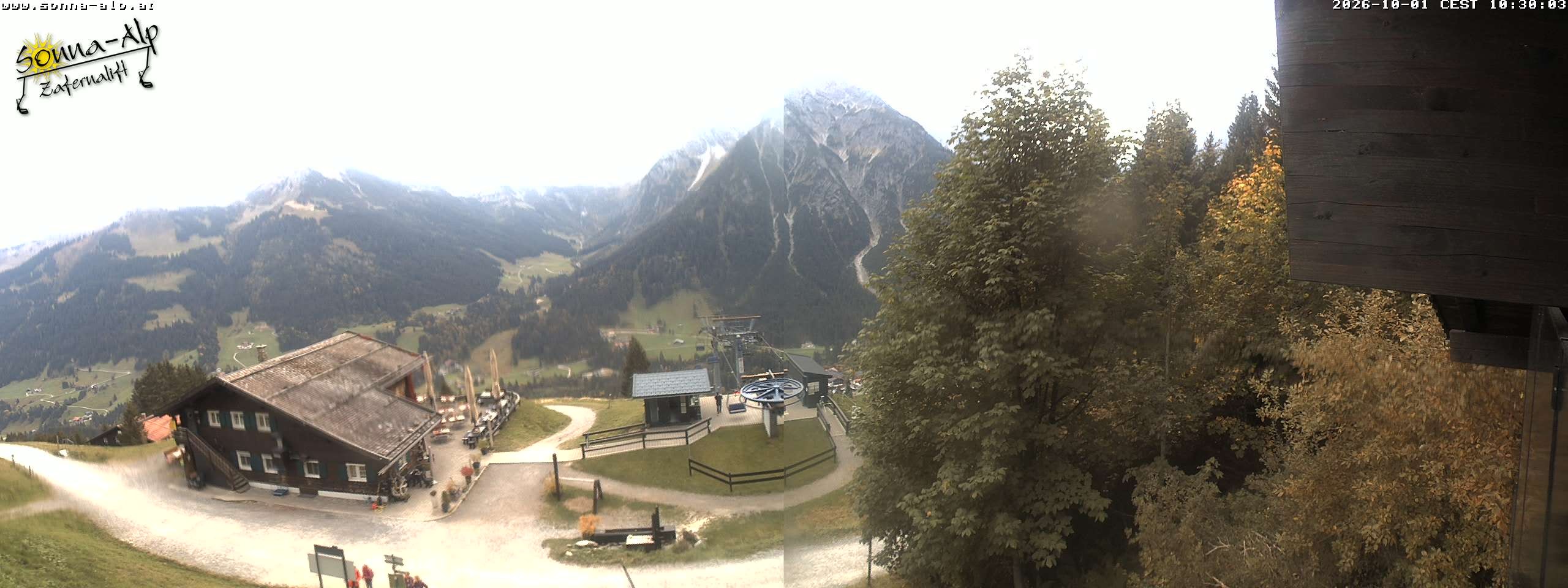 Archived image Webcam Sonna-Alp, Mittelberg