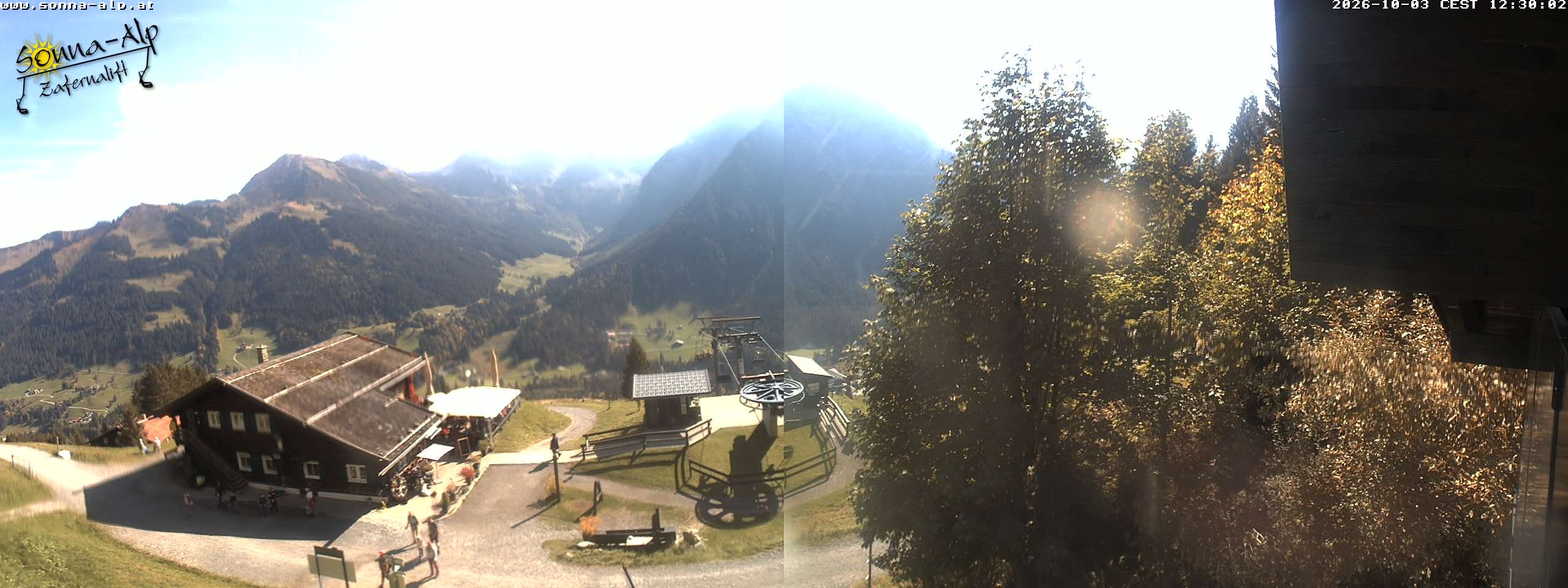 Archived image Webcam Sonna-Alp, Mittelberg