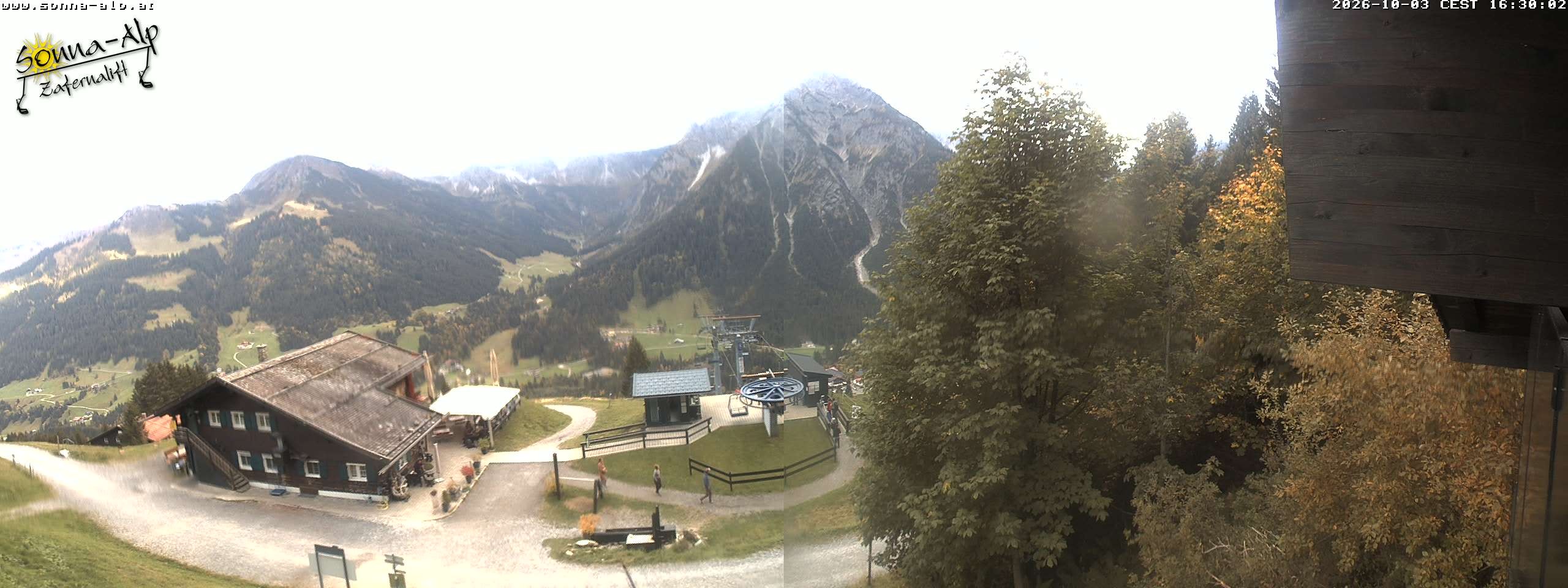 Archived image Webcam Sonna-Alp, Mittelberg