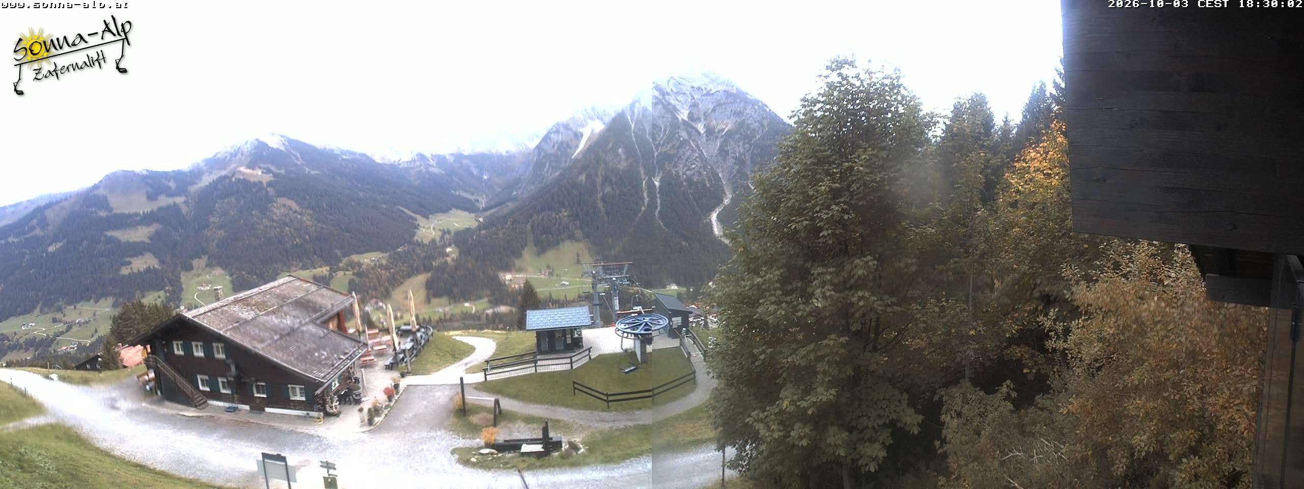 Archived image Webcam Sonna-Alp, Mittelberg