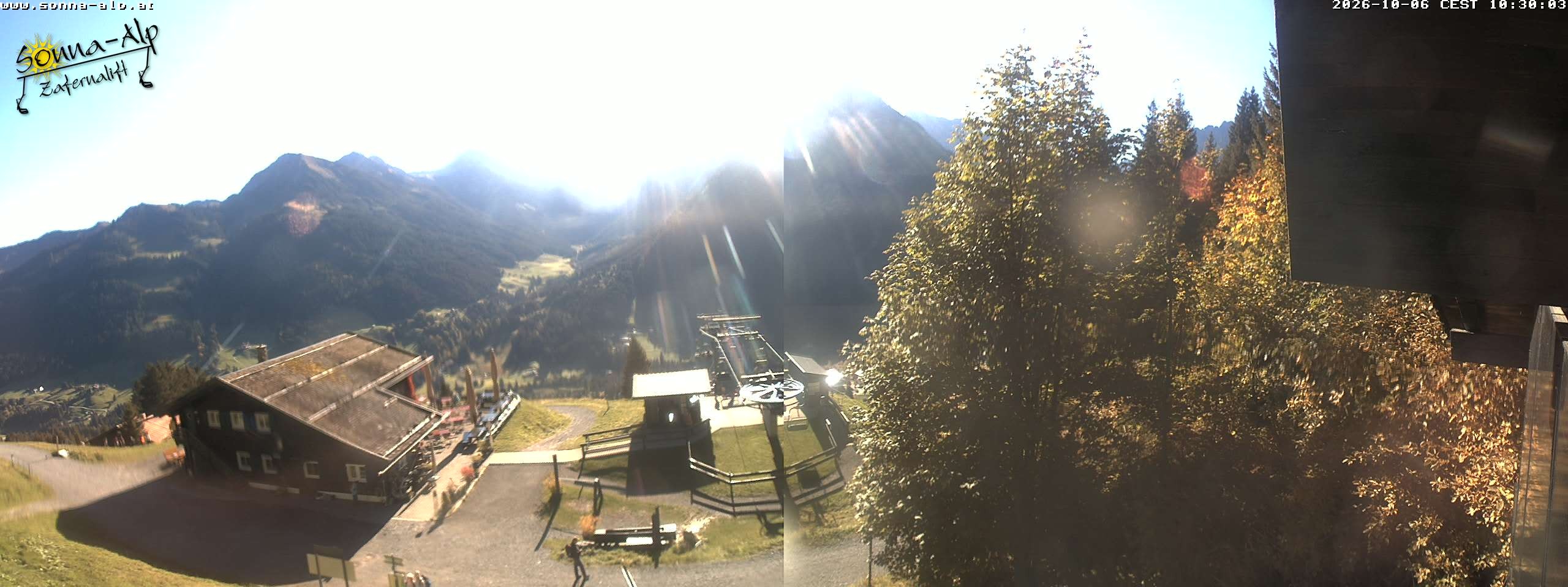 Archived image Webcam Sonna-Alp, Mittelberg