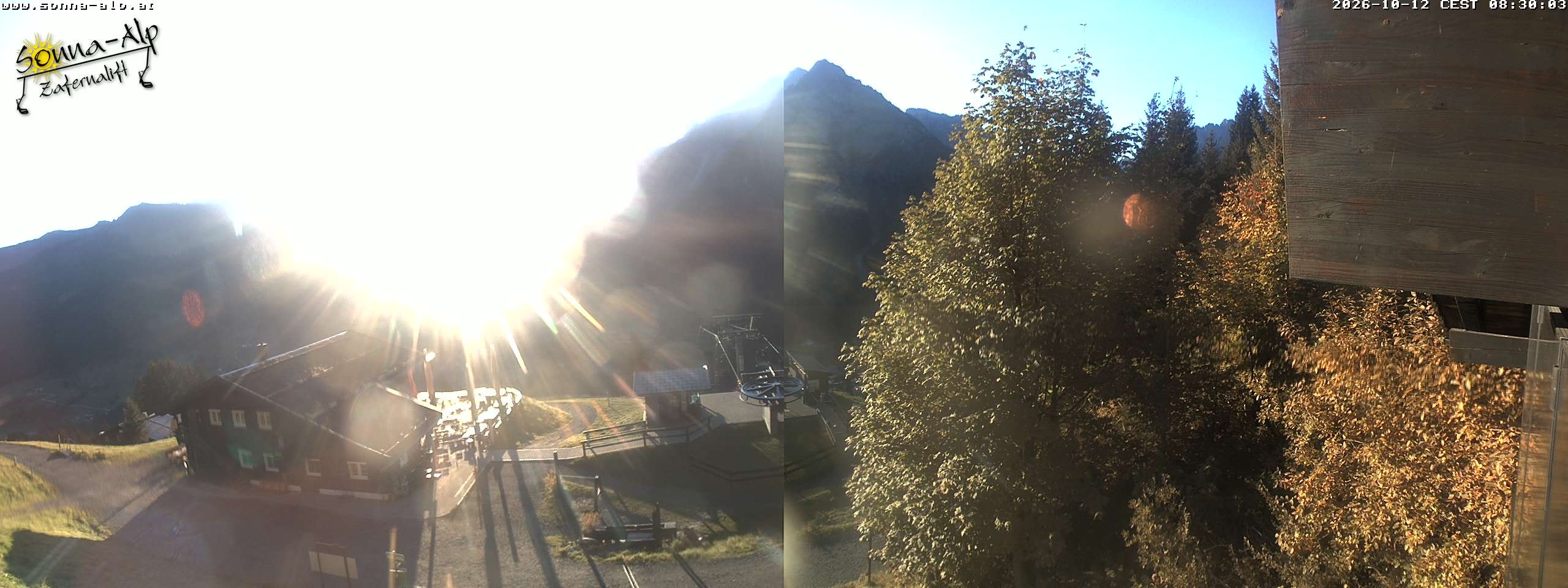 Archiv Foto Webcam Sonna Alp - Zafernalift