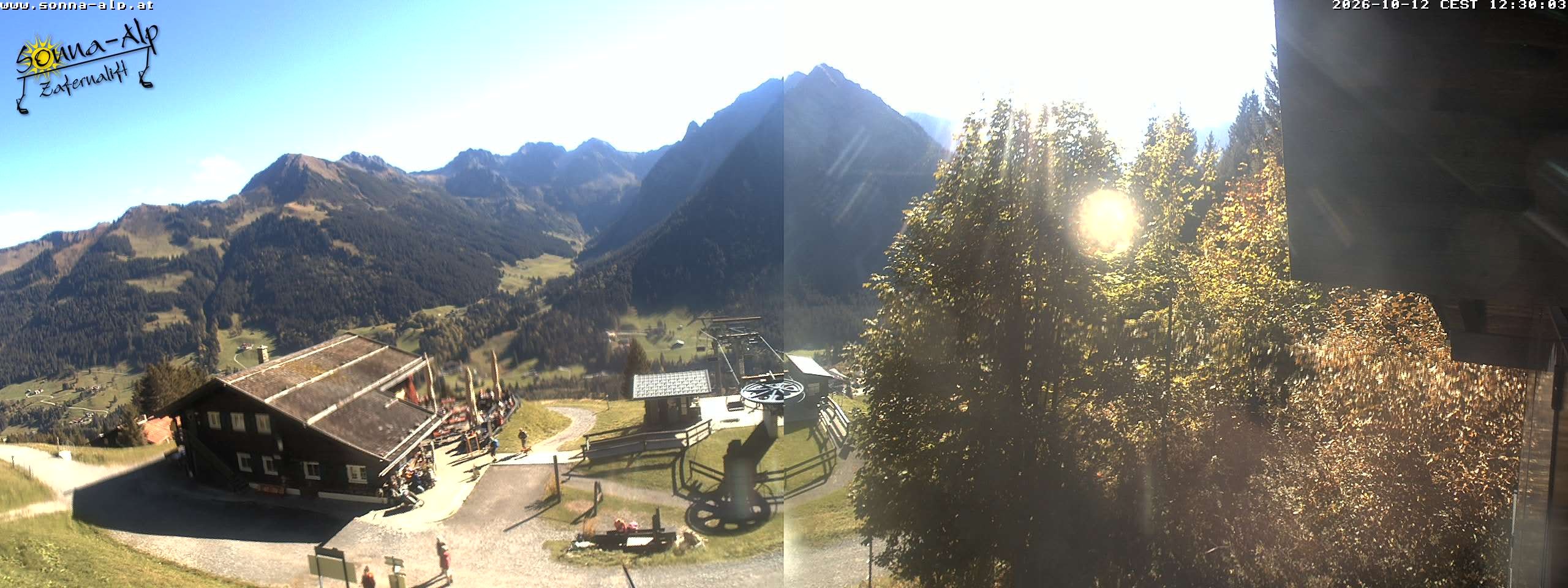 Archiv Foto Webcam Sonna Alp - Zafernalift