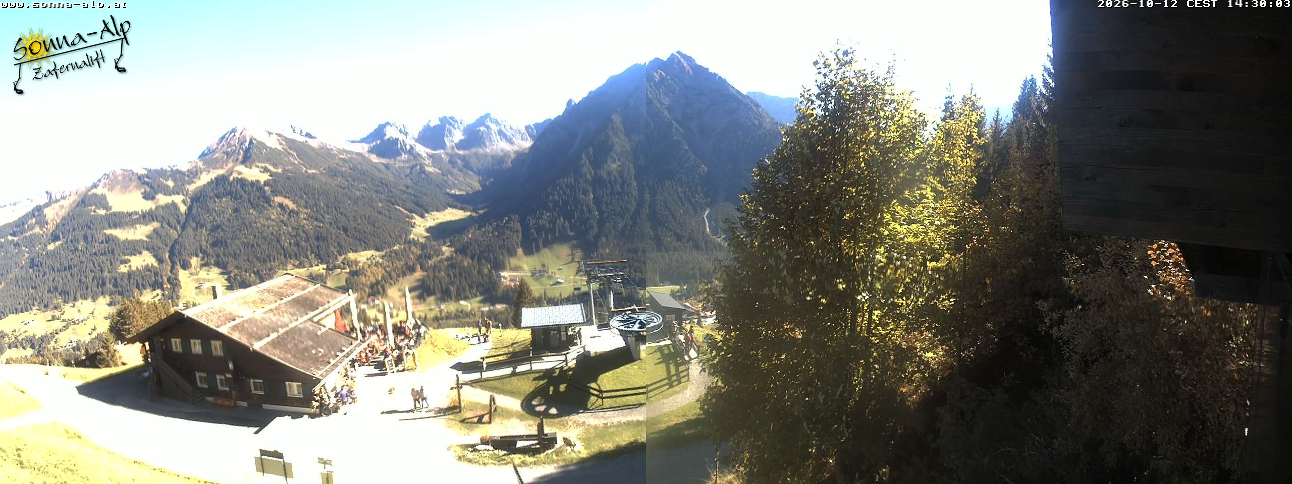 Archiv Foto Webcam Sonna Alp - Zafernalift