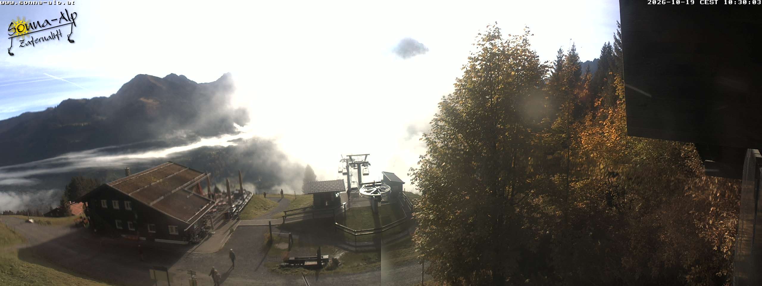 Archived image Webcam Sonna-Alp, Mittelberg